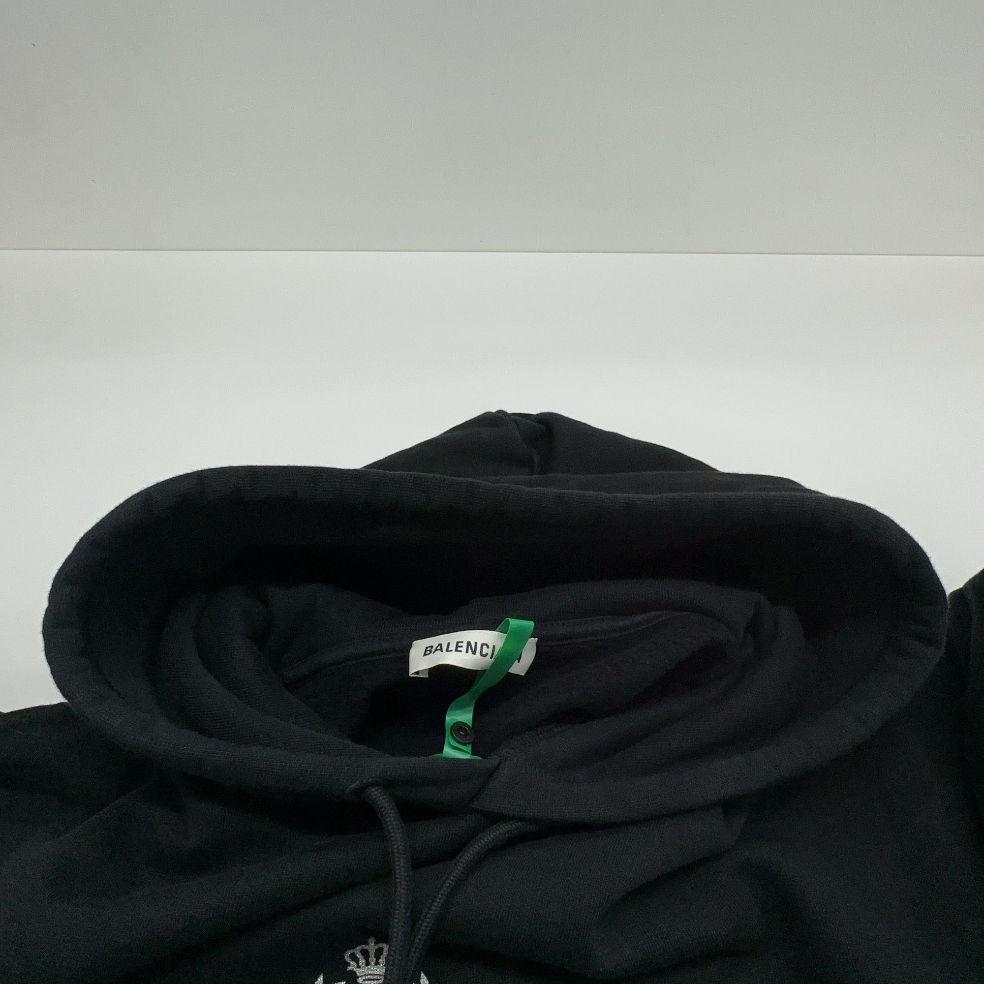 Balenciaga Balenciaga Paris Crest Logo Hoodie S Size S / US 4 / IT 40 - 6 Thumbnail