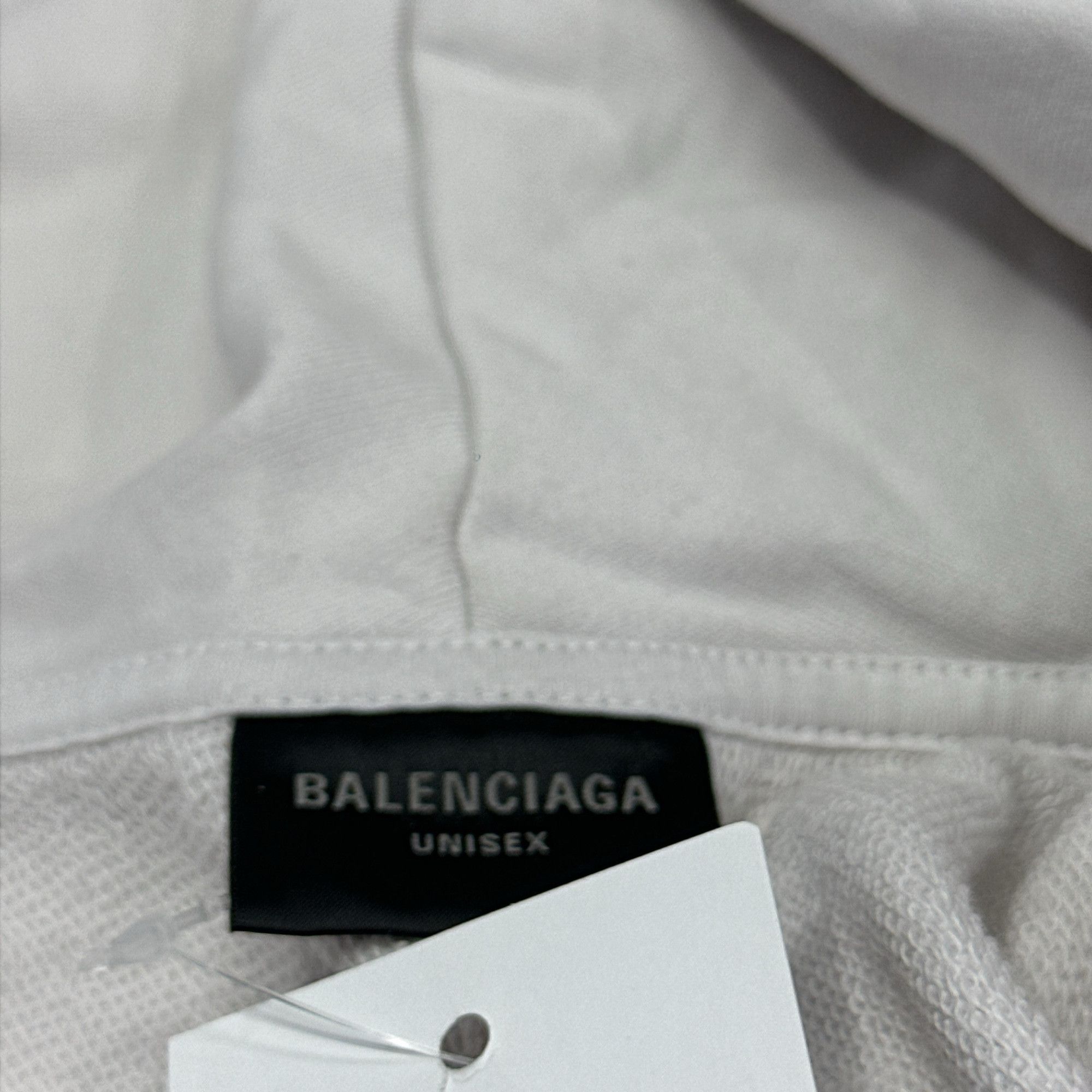 Balenciaga Balenciaga SS22 Logo Print Zip-Up Hoodie XS Size XS / US 0-2 / IT 36-38 - 6 Thumbnail
