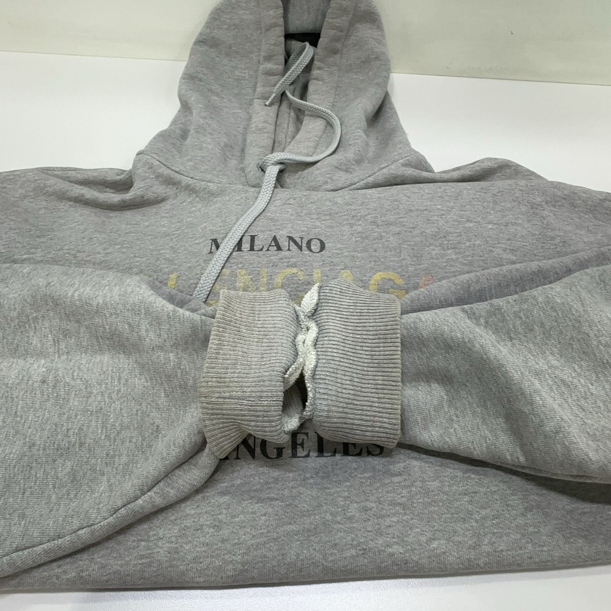 Balenciaga Balenciaga Milano Logo Graphic Hoodie M Size M / US 6-8 / IT 42-44 - 17 Thumbnail