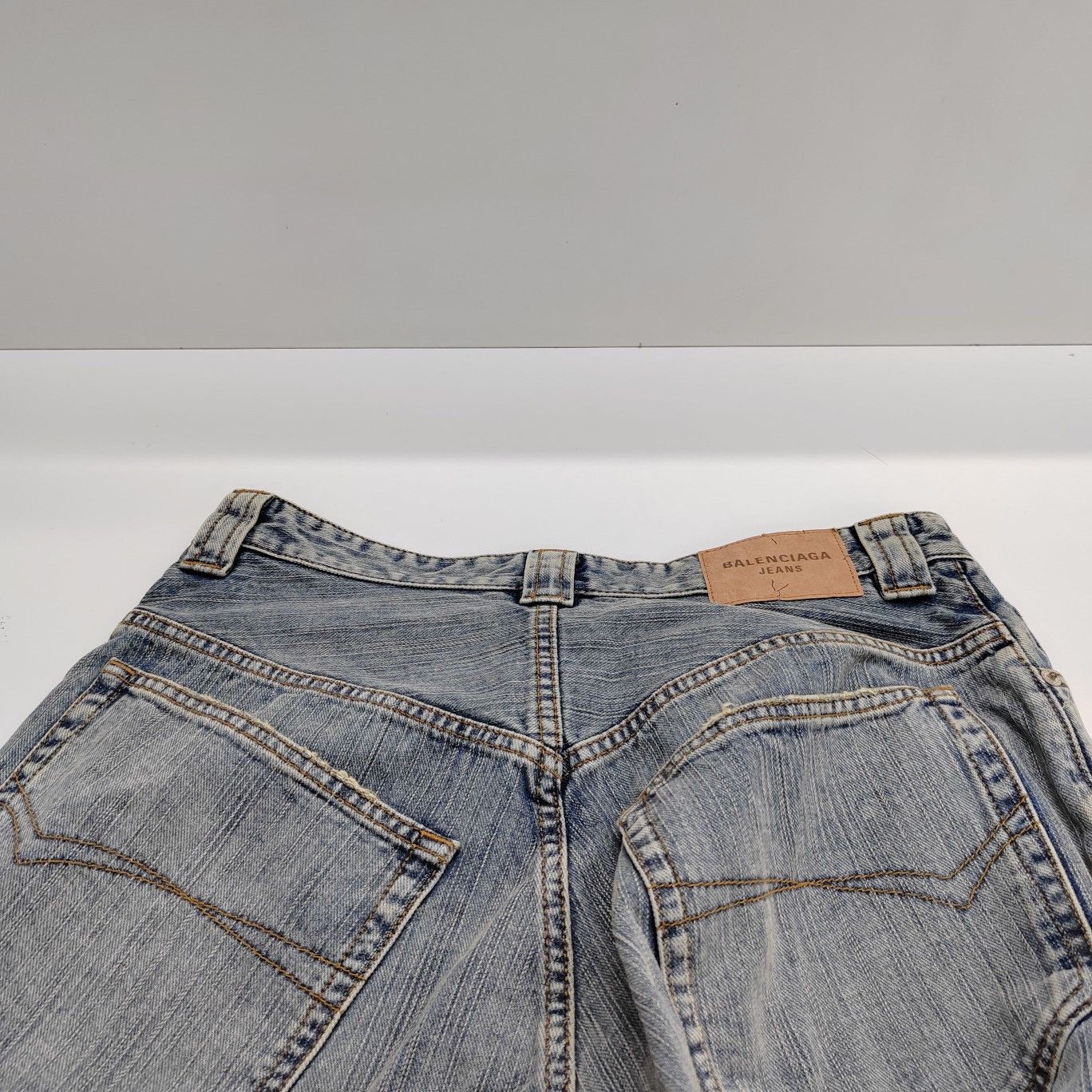 Balenciaga Balenciaga Embroidered Logo Denim Jeans S Size US 30 / EU 46 - 6 Thumbnail