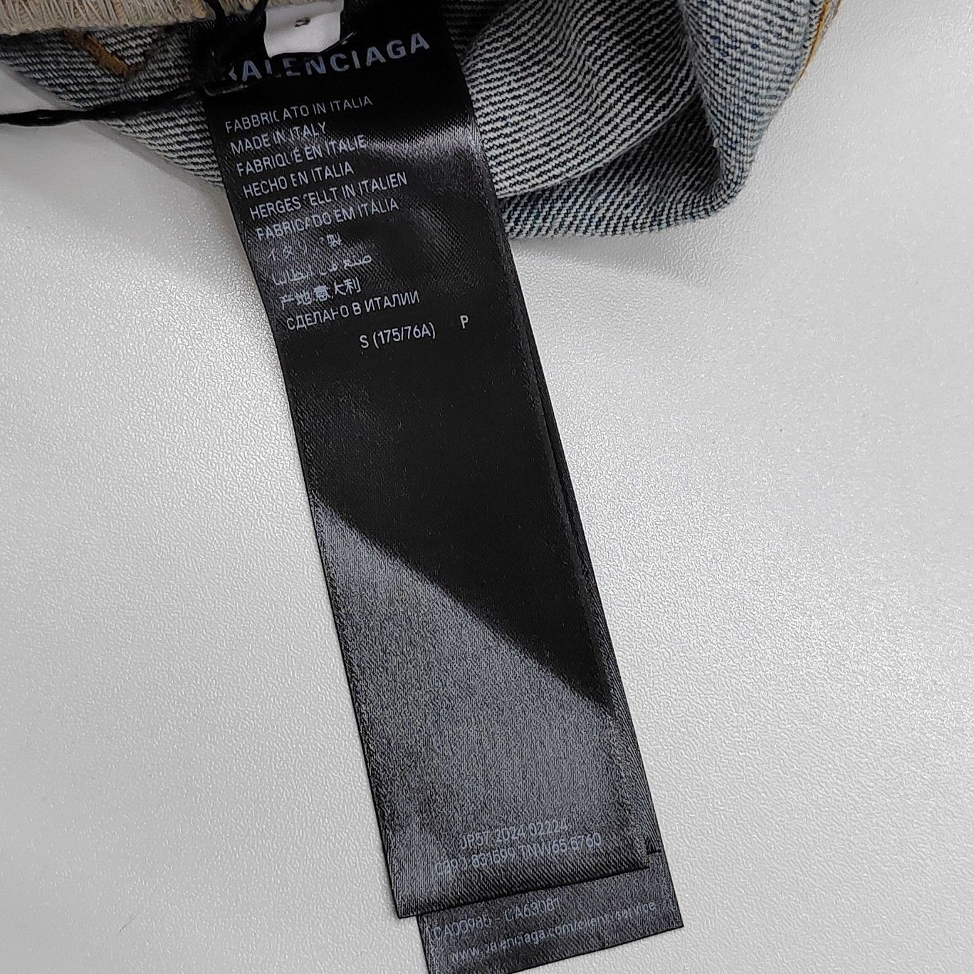 Balenciaga Balenciaga Embroidered Logo Denim Jeans S Size US 30 / EU 46 - 5 Thumbnail