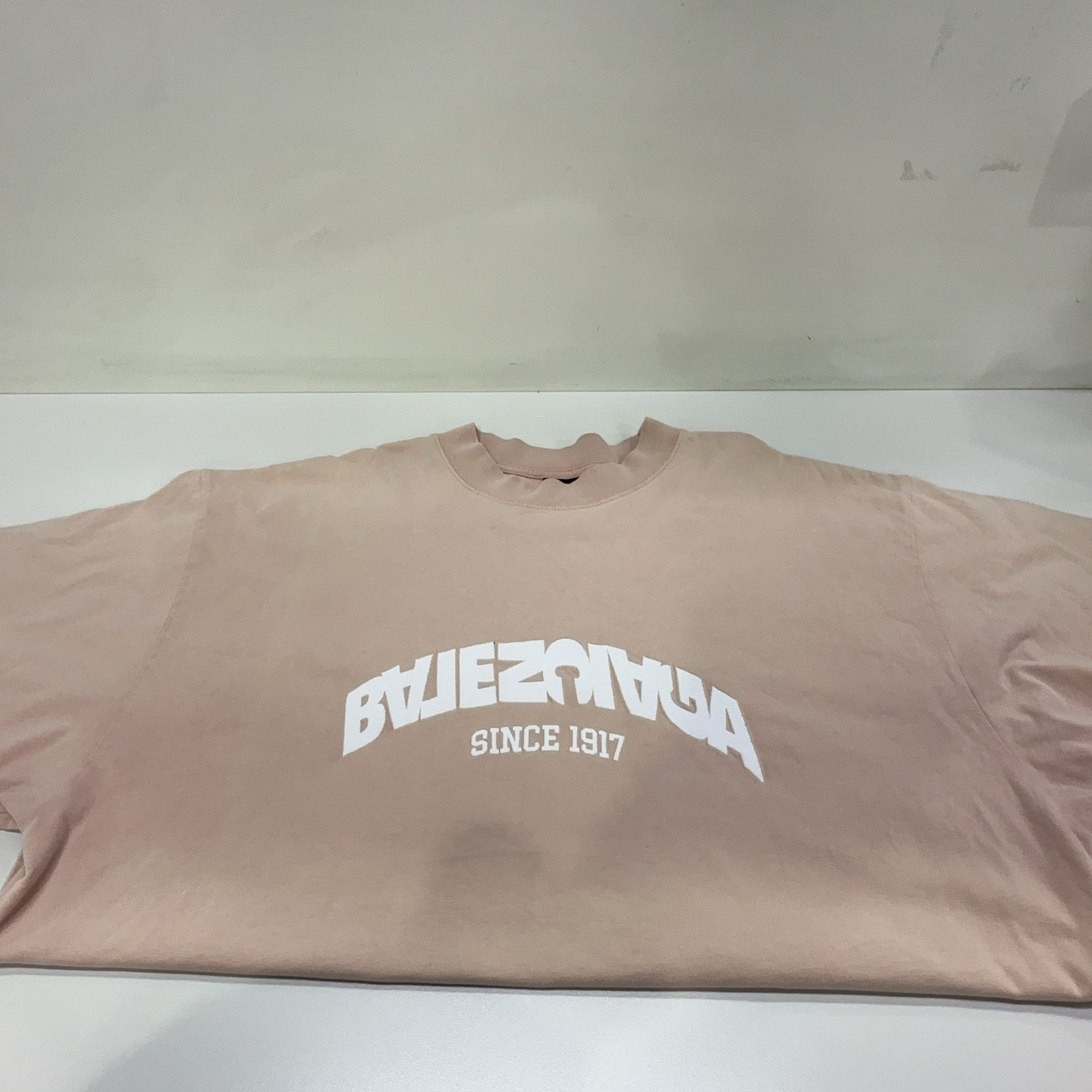 Balenciaga Balenciaga Since 1917 Logo T-Shirt Size M Size US M / EU 48-50 / 2 - 7 Thumbnail