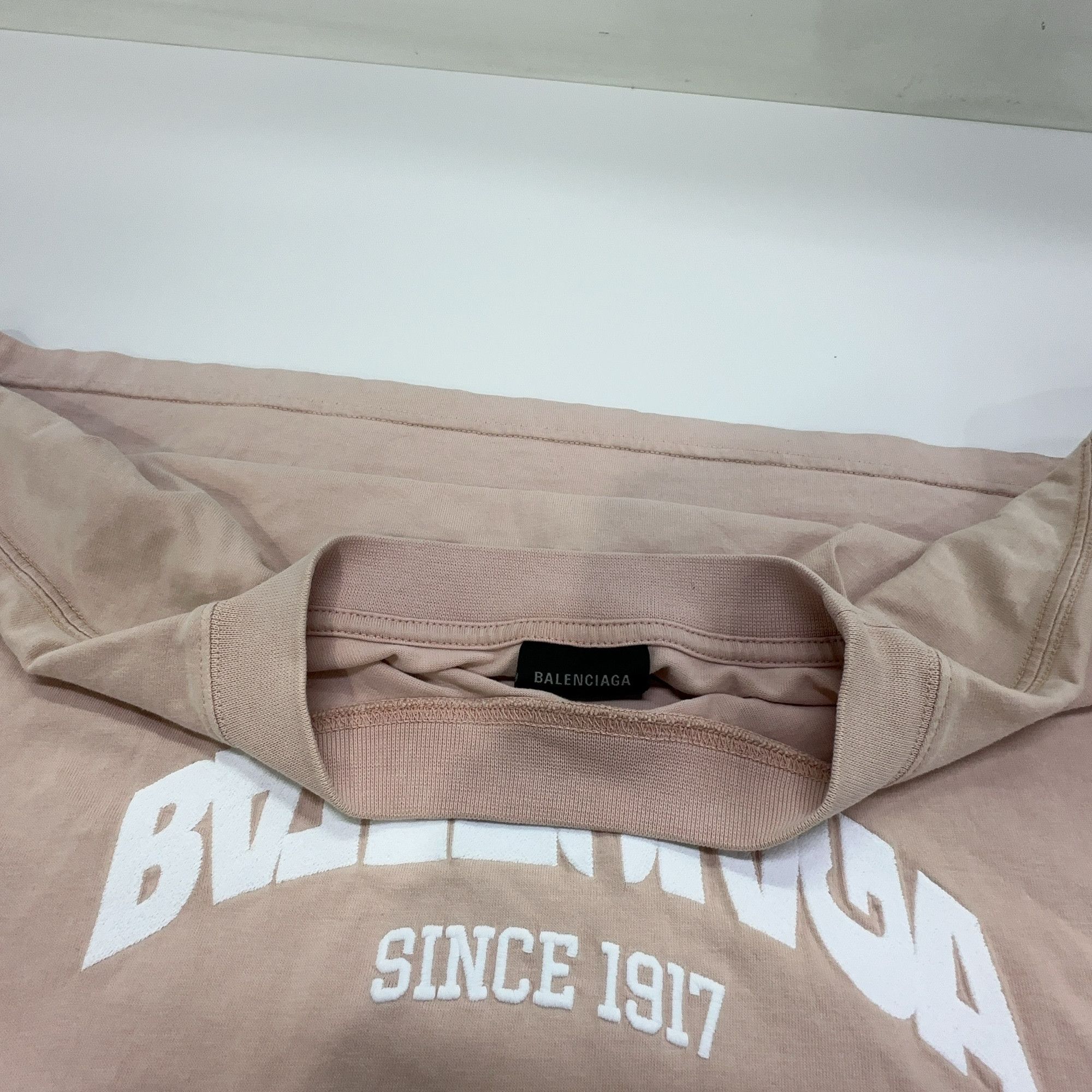 Balenciaga Balenciaga Since 1917 Logo T-Shirt Size M Size US M / EU 48-50 / 2 - 6 Thumbnail