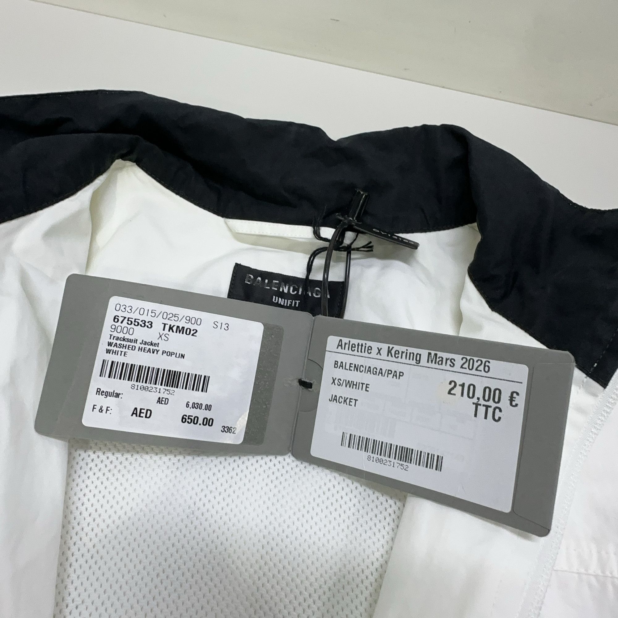 Balenciaga Balenciaga Paneled Tracksuit Jacket XS Size US XS / EU 42 / 0 - 6 Thumbnail