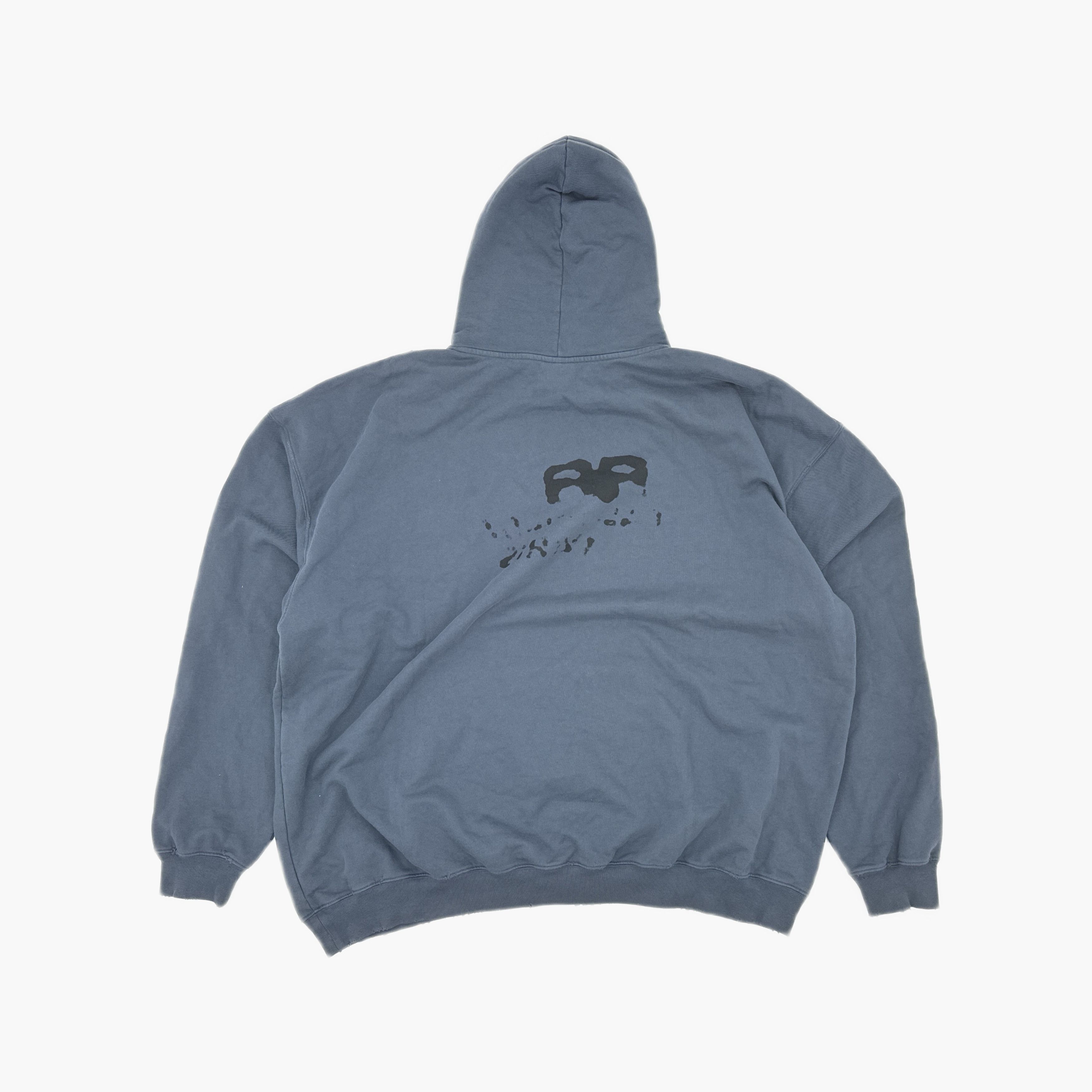 Balenciaga Balenciaga Hand Drawn Logo Hoodie XXS Size US XXS / EU 40 - 3 Thumbnail