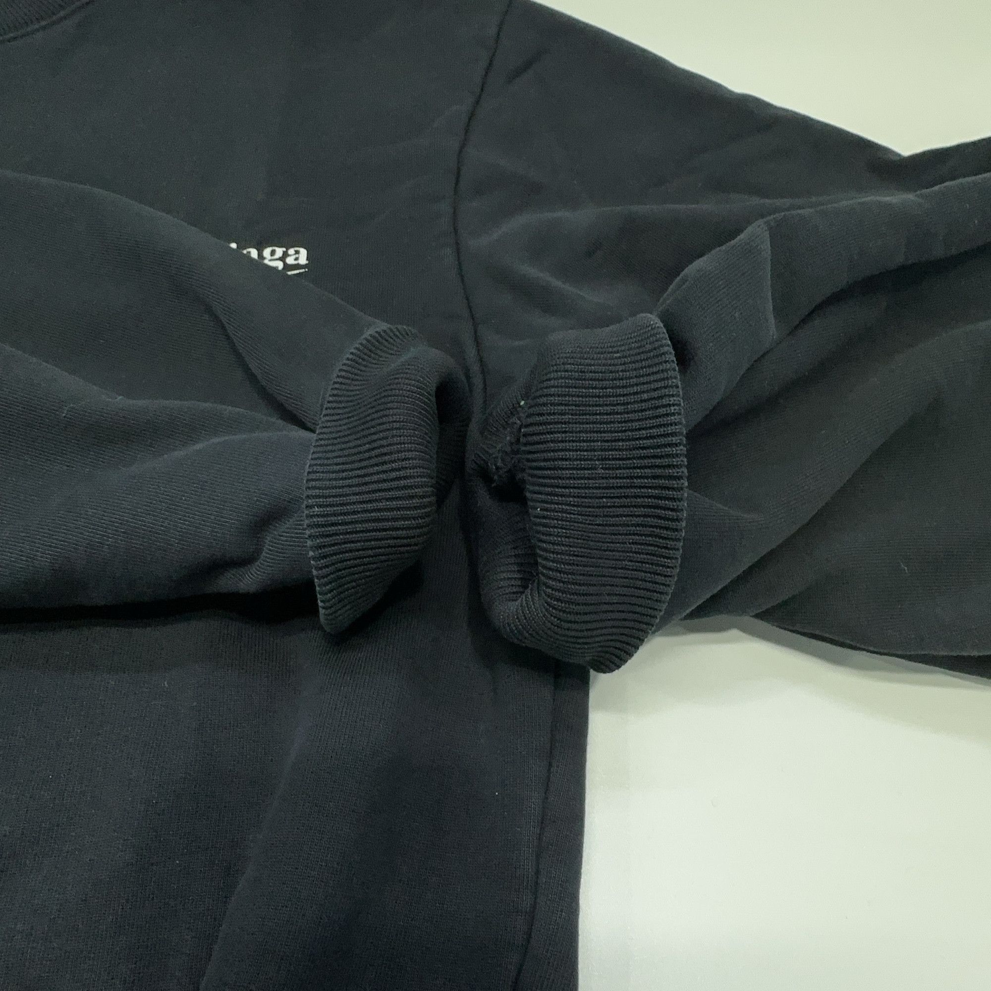 Balenciaga Balenciaga Wave Logo Sweatshirt Size M Size US M / EU 48-50 / 2 - 11 Thumbnail