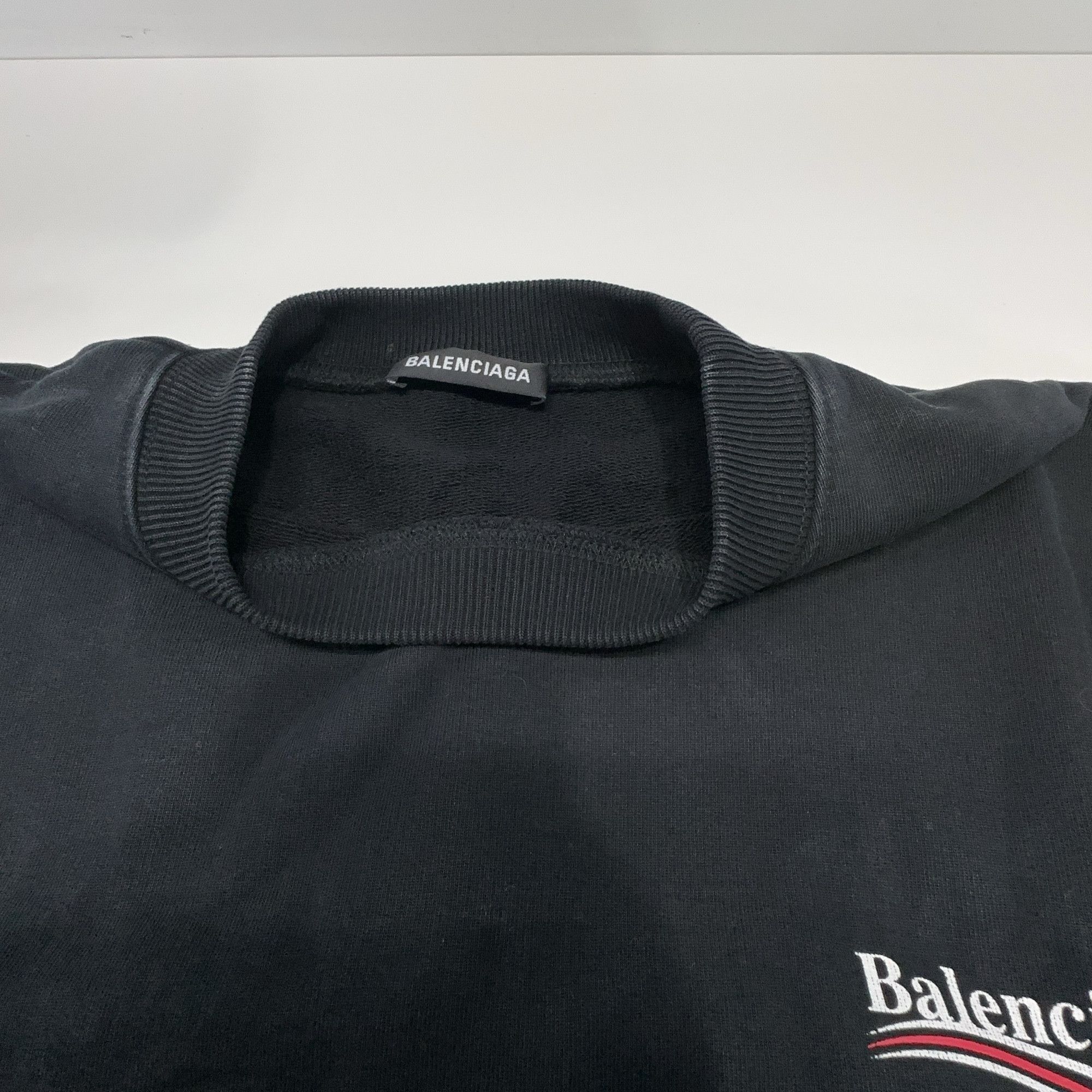 Balenciaga Balenciaga Wave Logo Sweatshirt Size M Size US M / EU 48-50 / 2 - 6 Thumbnail