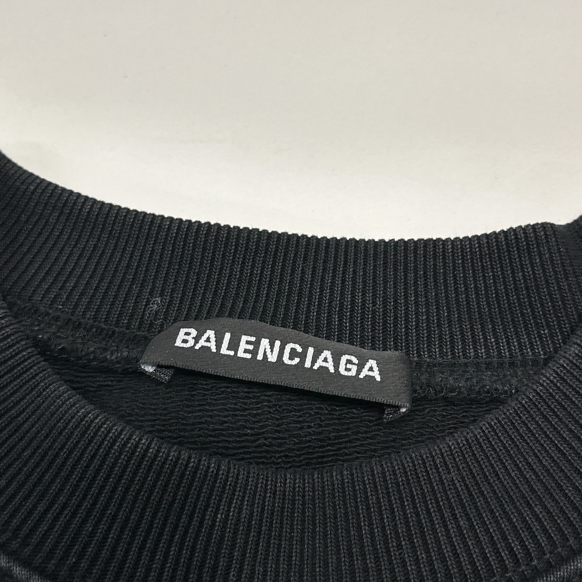 Balenciaga Balenciaga Wave Logo Sweatshirt Size M Size US M / EU 48-50 / 2 - 4 Thumbnail