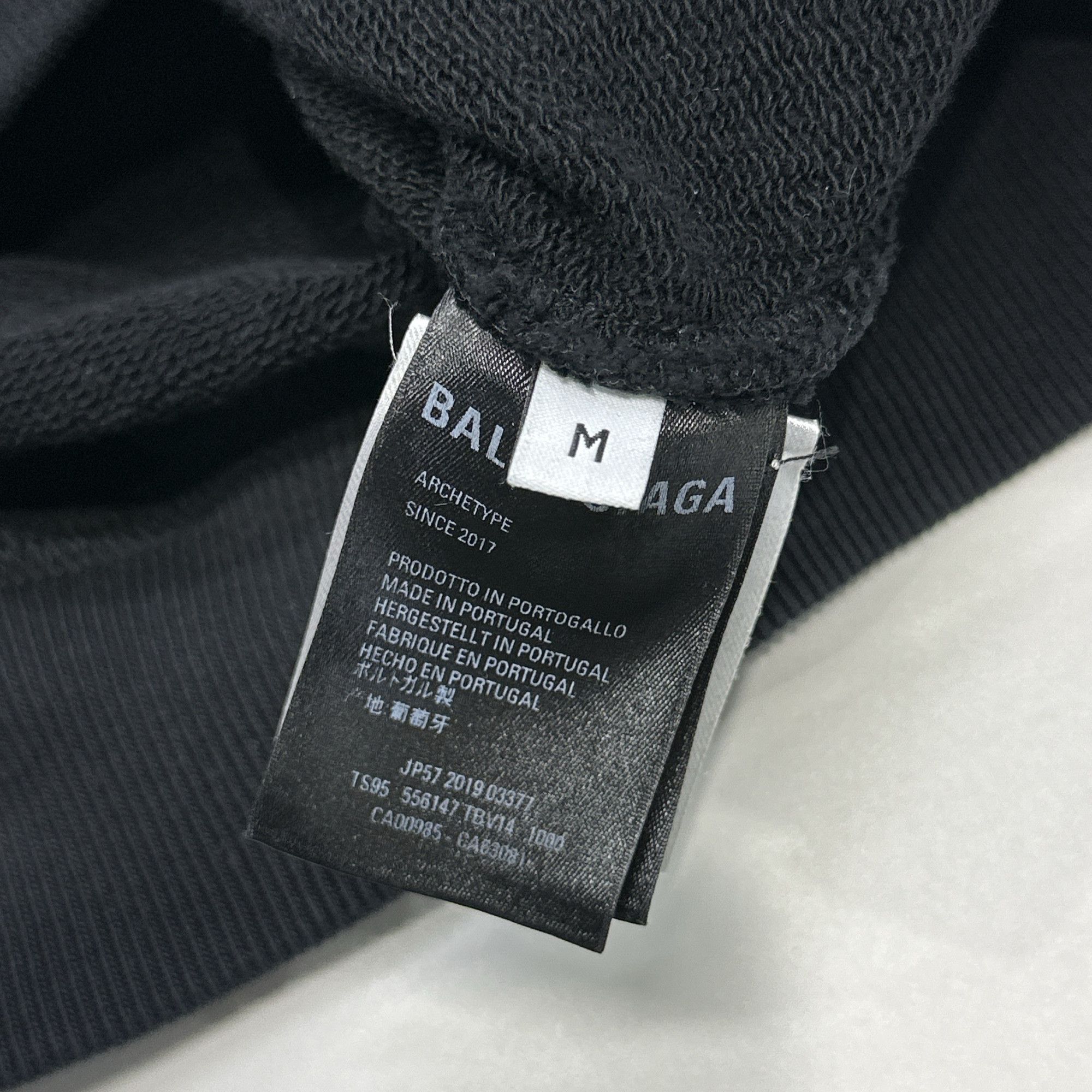 Balenciaga Balenciaga Wave Logo Sweatshirt Size M Size US M / EU 48-50 / 2 - 5 Thumbnail