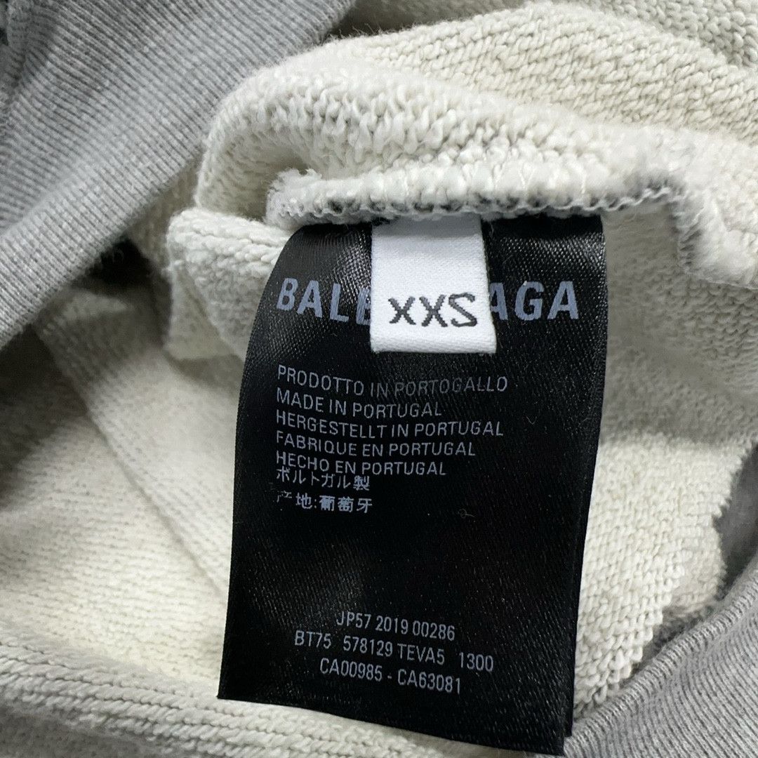 Balenciaga Balenciaga All-over Logo Zip Hoodie Size XXS Size US XXS / EU 40 - 4 Thumbnail