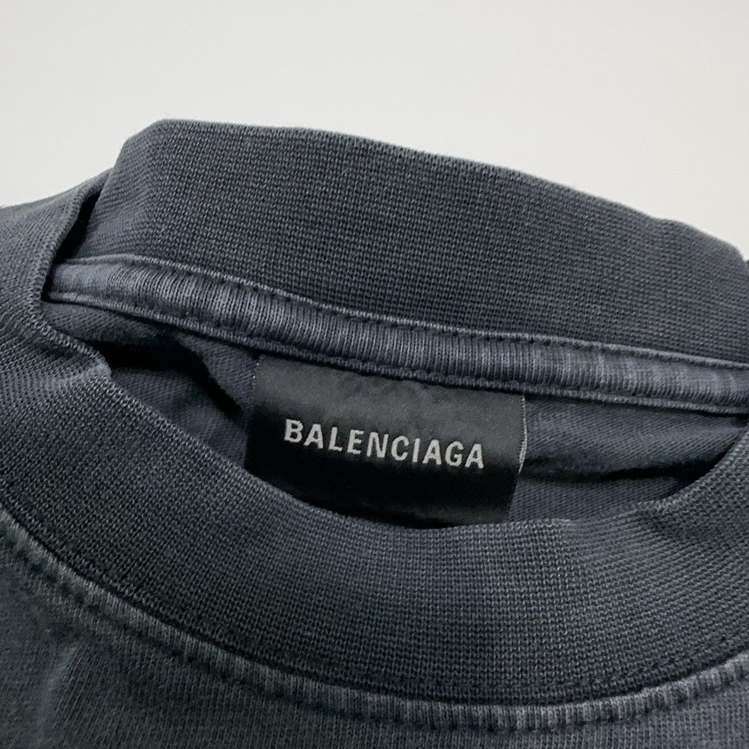 Balenciaga Balenciaga XXXL Logo Short Sleeve T-Shirt M Size US M / EU 48-50 / 2 - 6 Thumbnail