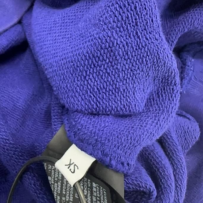 Balenciaga Balenciaga 2017 Campaign Logo Hoodie Purple XS Size US XS / EU 42 / 0 - 12 Thumbnail