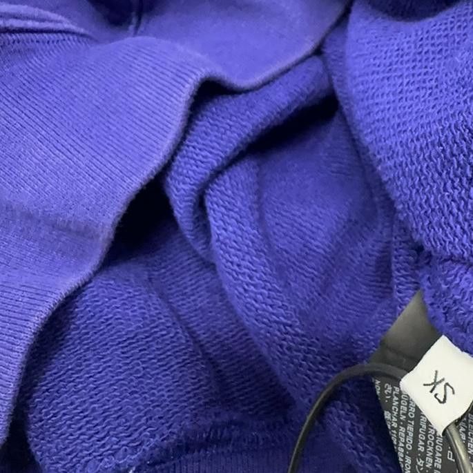 Balenciaga Balenciaga 2017 Campaign Logo Hoodie Purple XS Size US XS / EU 42 / 0 - 11 Thumbnail