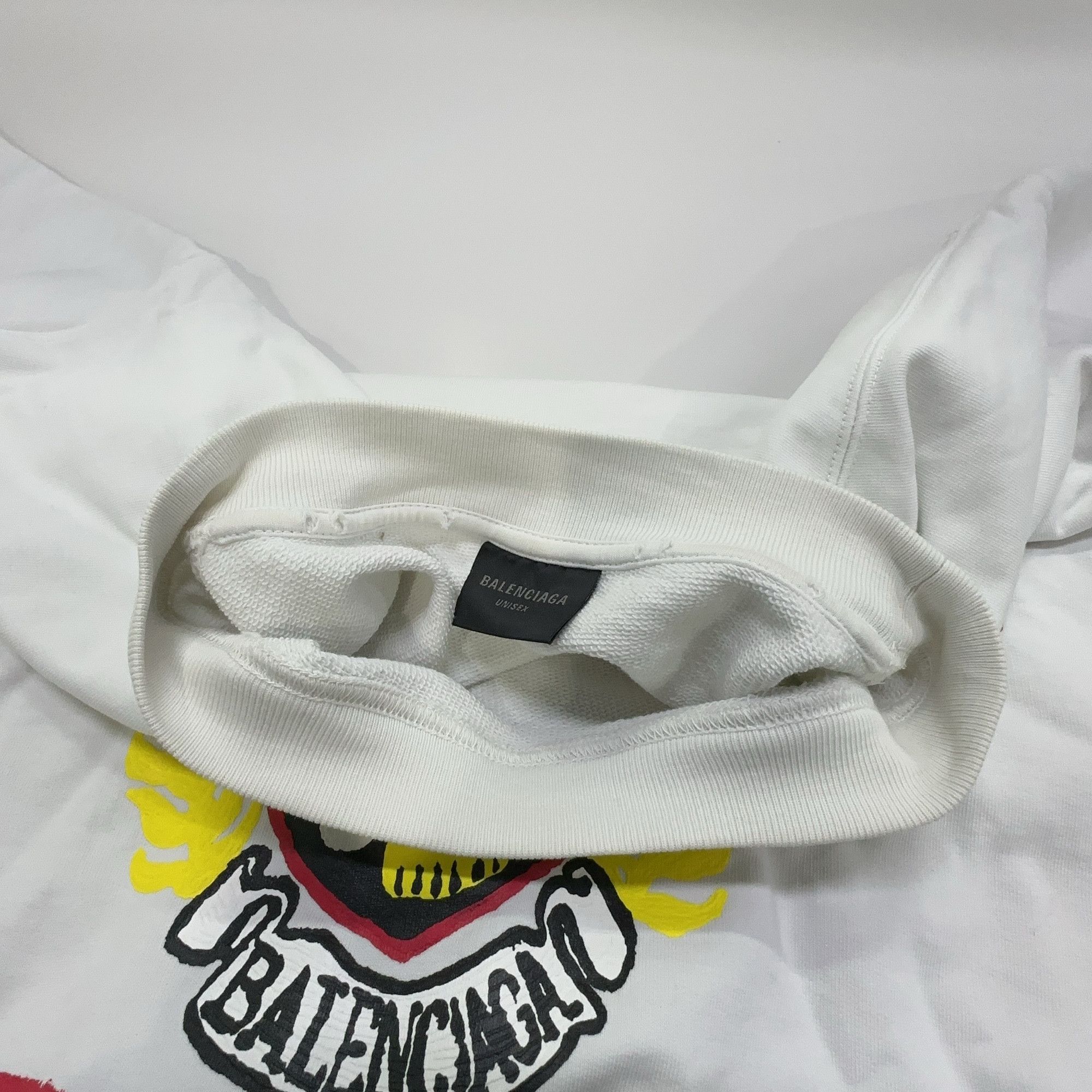 Balenciaga Balenciaga SS23 Collegiate Logo Sweatshirt S Size S / US 4 / IT 40 - 6 Thumbnail