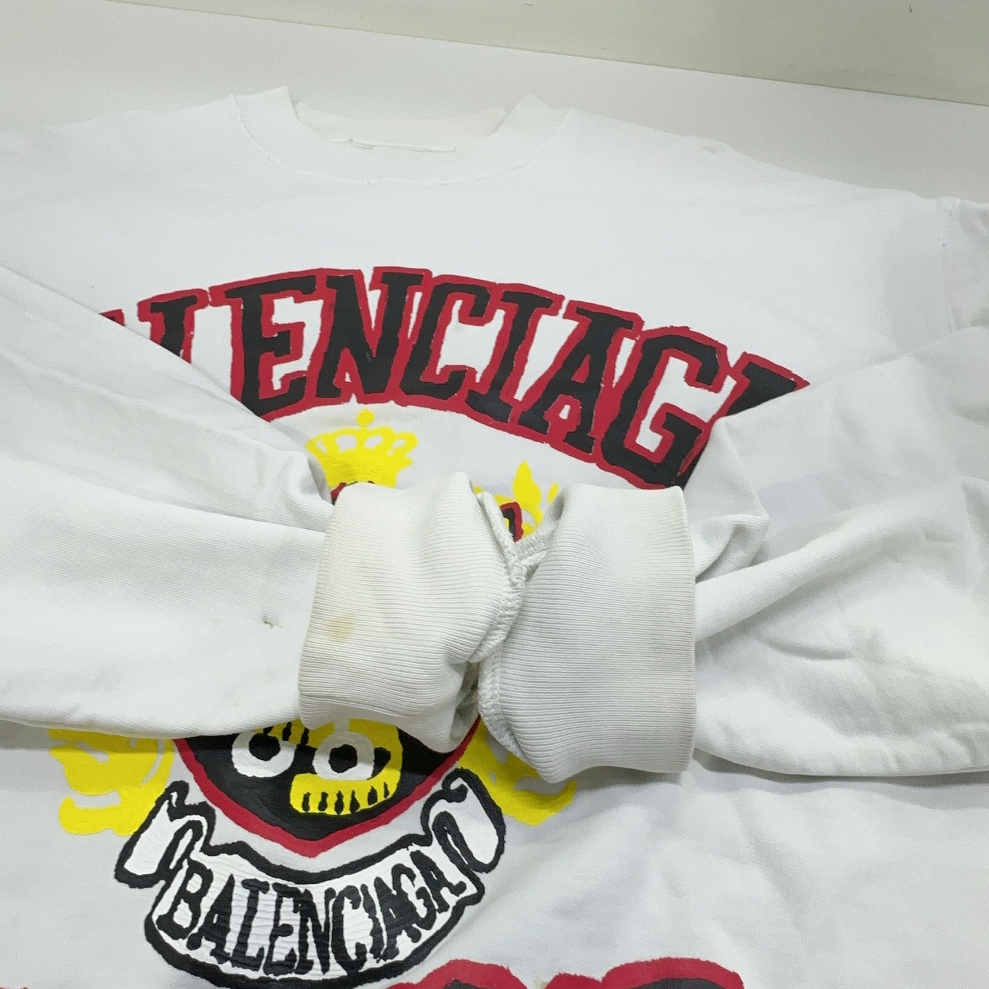 Balenciaga Balenciaga SS23 Collegiate Logo Sweatshirt S Size S / US 4 / IT 40 - 11 Thumbnail