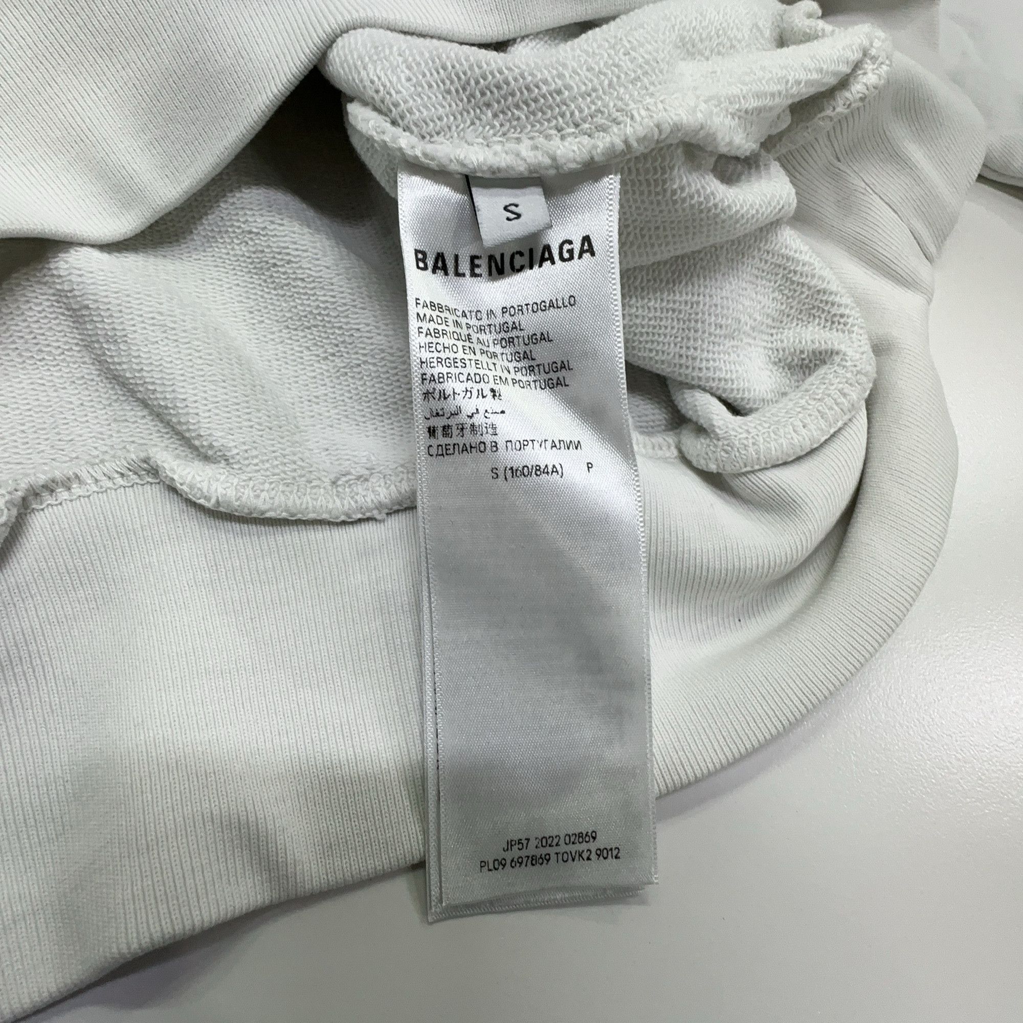 Balenciaga Balenciaga SS23 Collegiate Logo Sweatshirt S Size S / US 4 / IT 40 - 4 Thumbnail