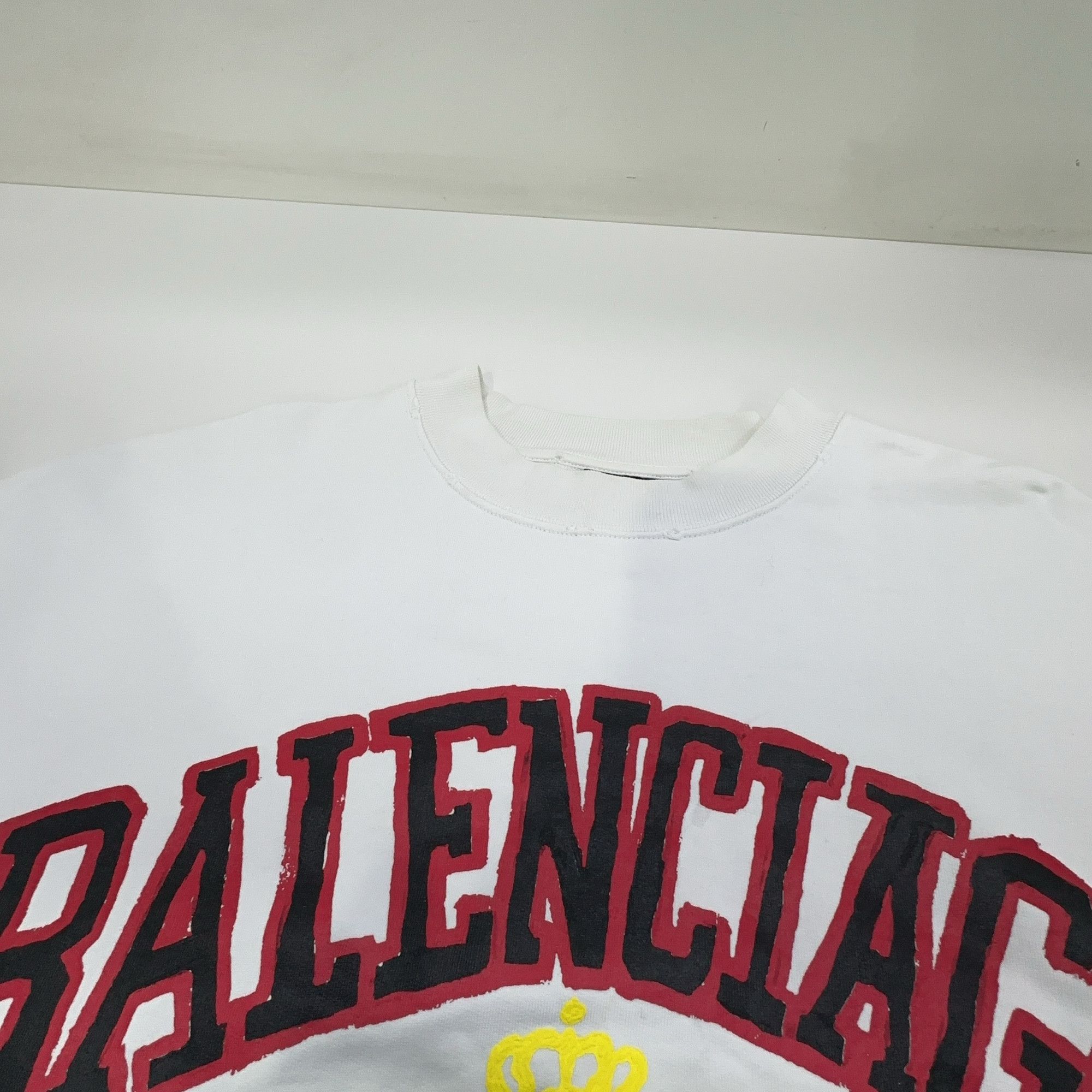 Balenciaga Balenciaga SS23 Collegiate Logo Sweatshirt S Size S / US 4 / IT 40 - 7 Thumbnail