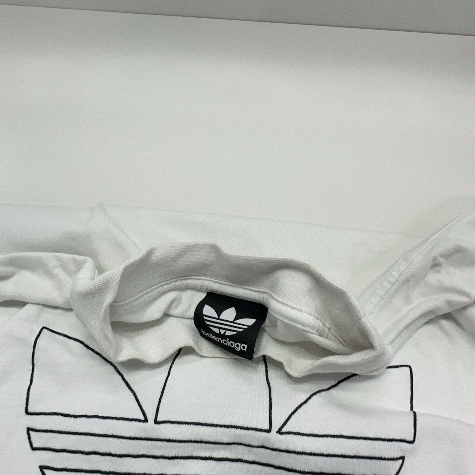 Balenciaga Balenciaga x Adidas Trefoil Logo T-Shirt Size 2 Size US M / EU 48-50 / 2 - 7 Thumbnail