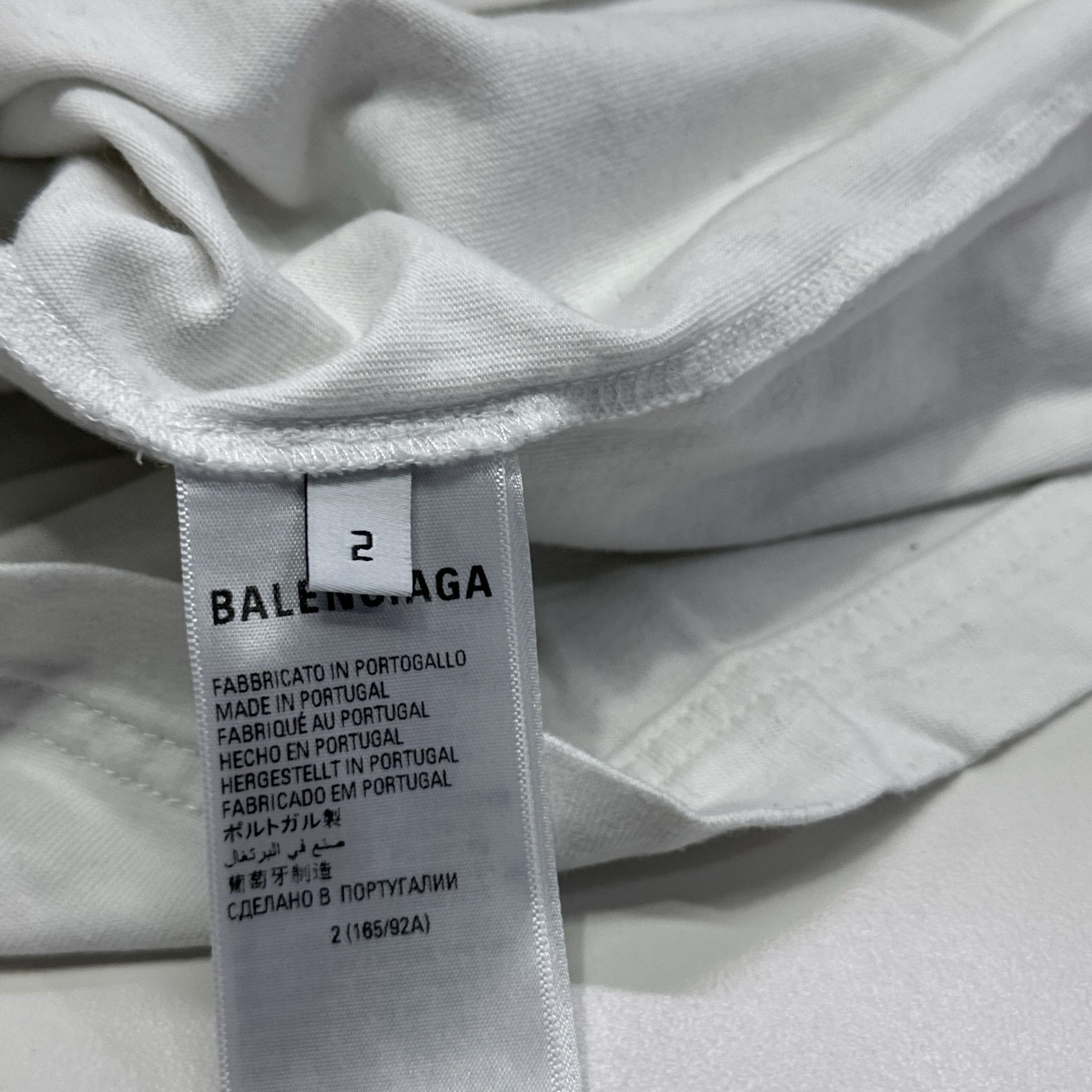 Balenciaga Balenciaga x Adidas Trefoil Logo T-Shirt Size 2 Size US M / EU 48-50 / 2 - 5 Thumbnail