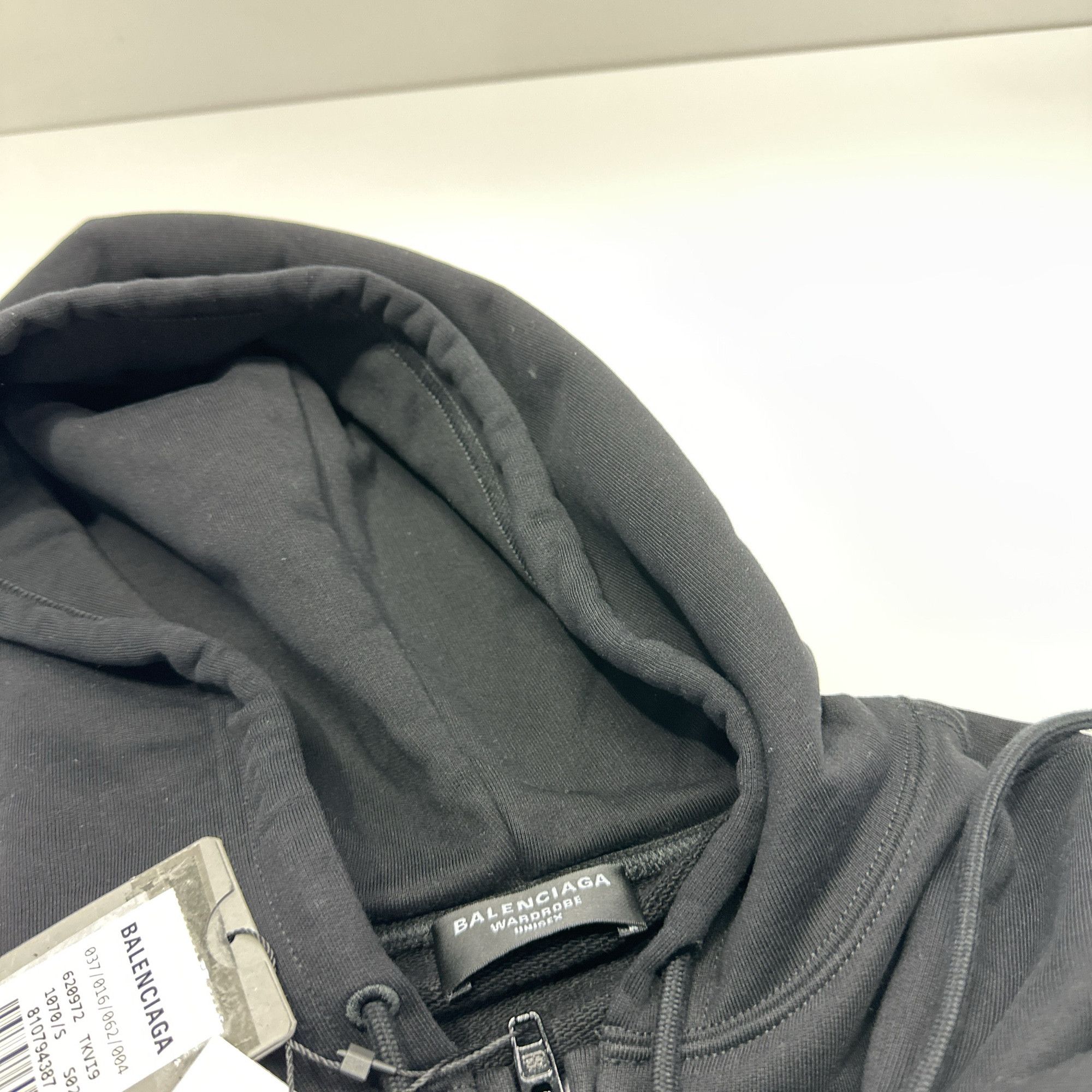 Balenciaga Balenciaga FW22 Logo Print Zip Up Hoodie S Size US S / EU 44-46 / 1 - 4 Thumbnail