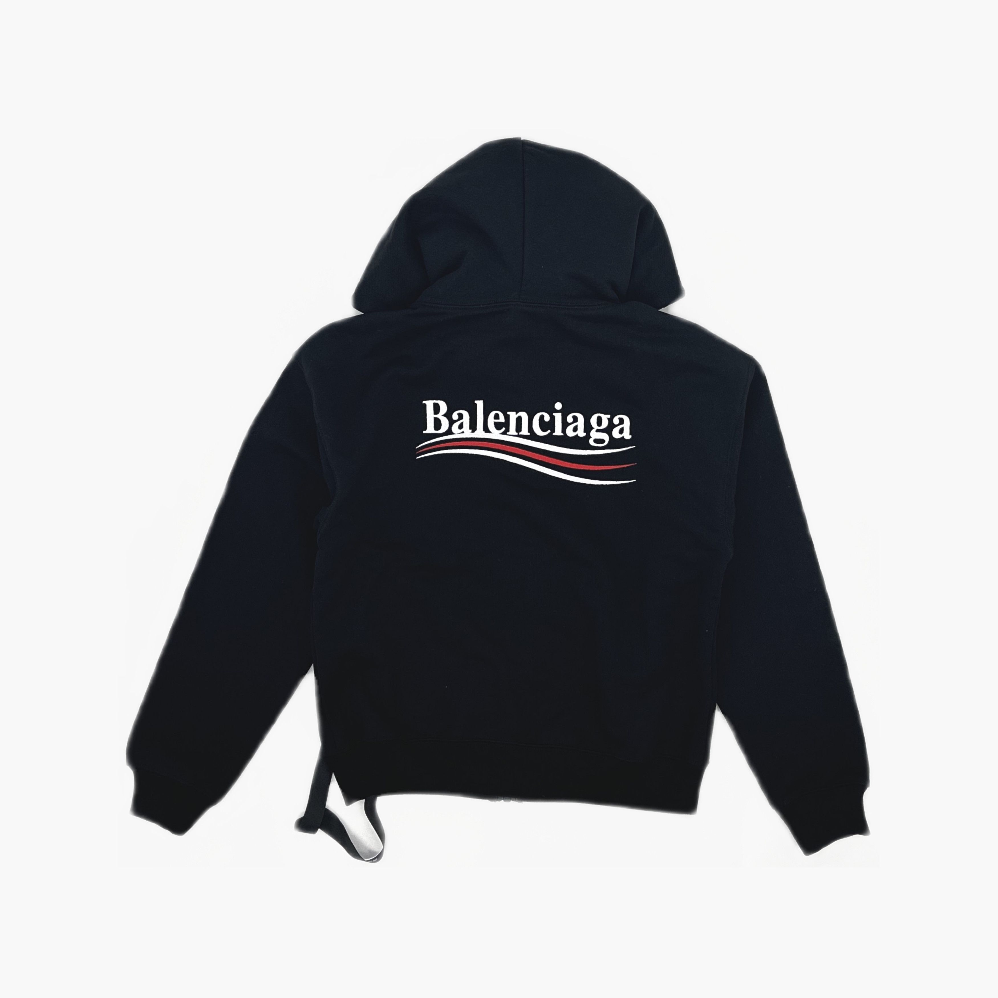 Balenciaga Balenciaga FW22 Logo Print Zip Up Hoodie S Size US S / EU 44-46 / 1 - 3 Thumbnail