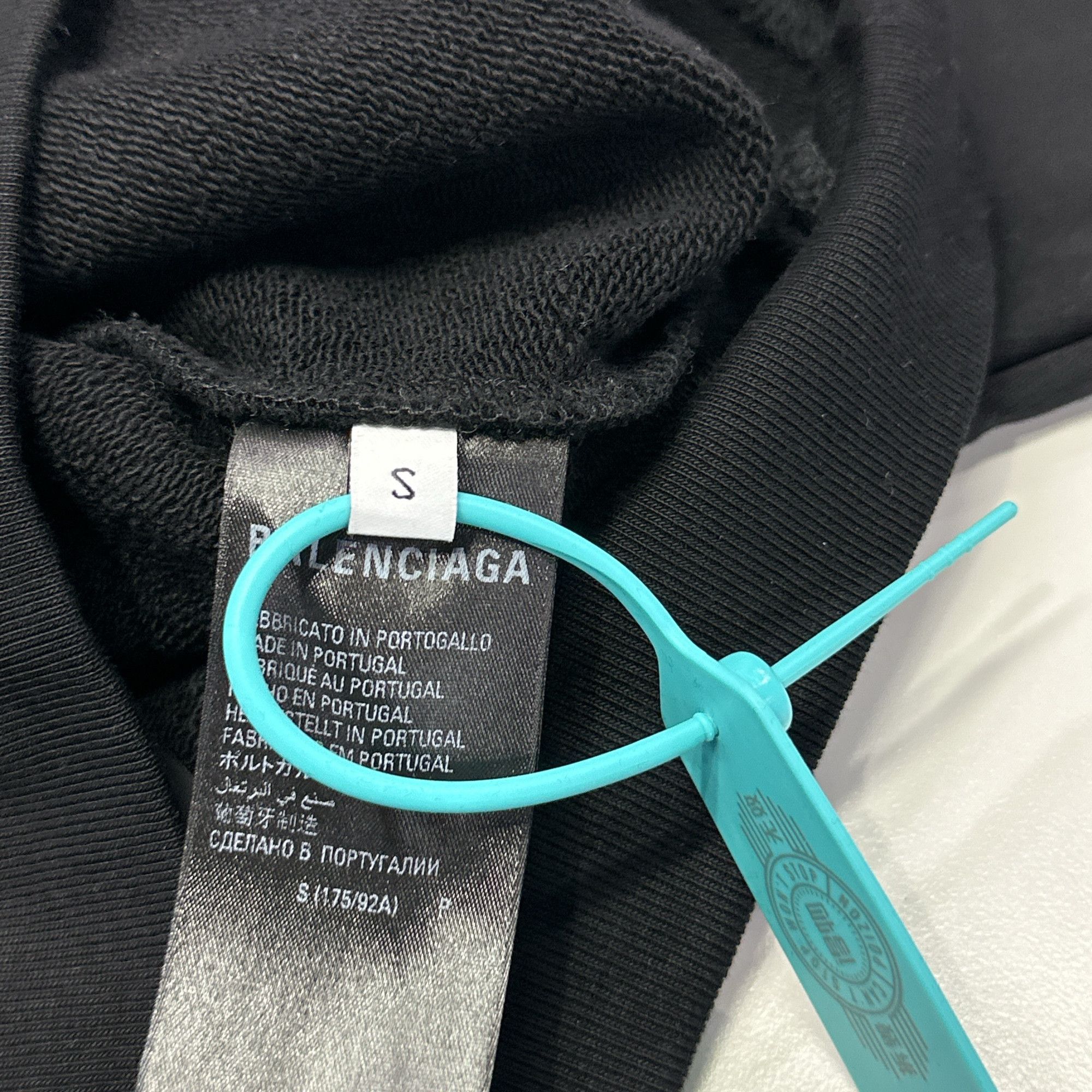 Balenciaga Balenciaga FW22 Logo Print Zip Up Hoodie S Size US S / EU 44-46 / 1 - 6 Thumbnail