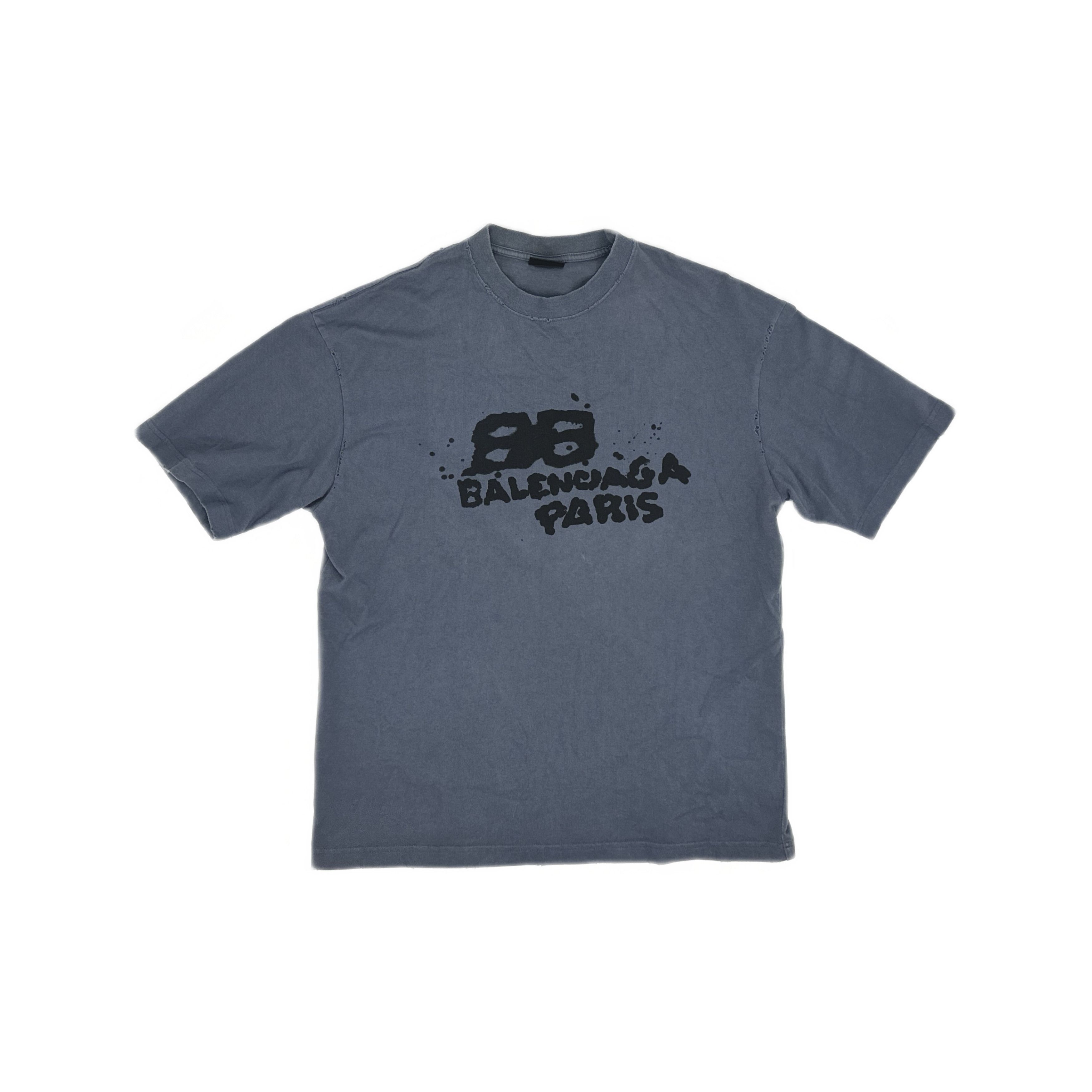 Balenciaga Balenciaga Hand Drawn BB Icon T-Shirt Size S Size US S / EU 44-46 / 1 - 2 Thumbnail