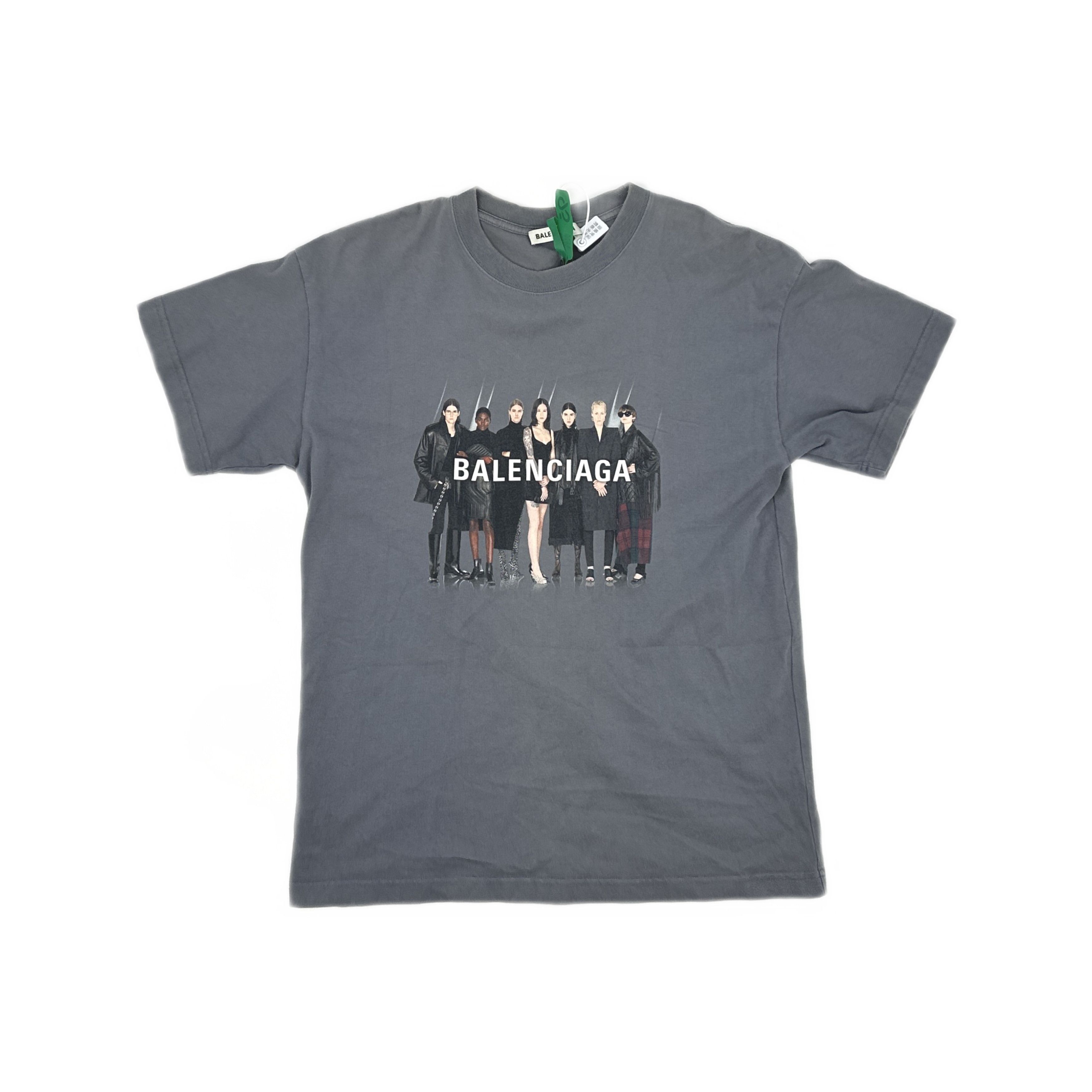 Balenciaga Balenciaga Graphic Portrait Print T-Shirt XS Size XS / US 0-2 / IT 36-38 - 2 Thumbnail