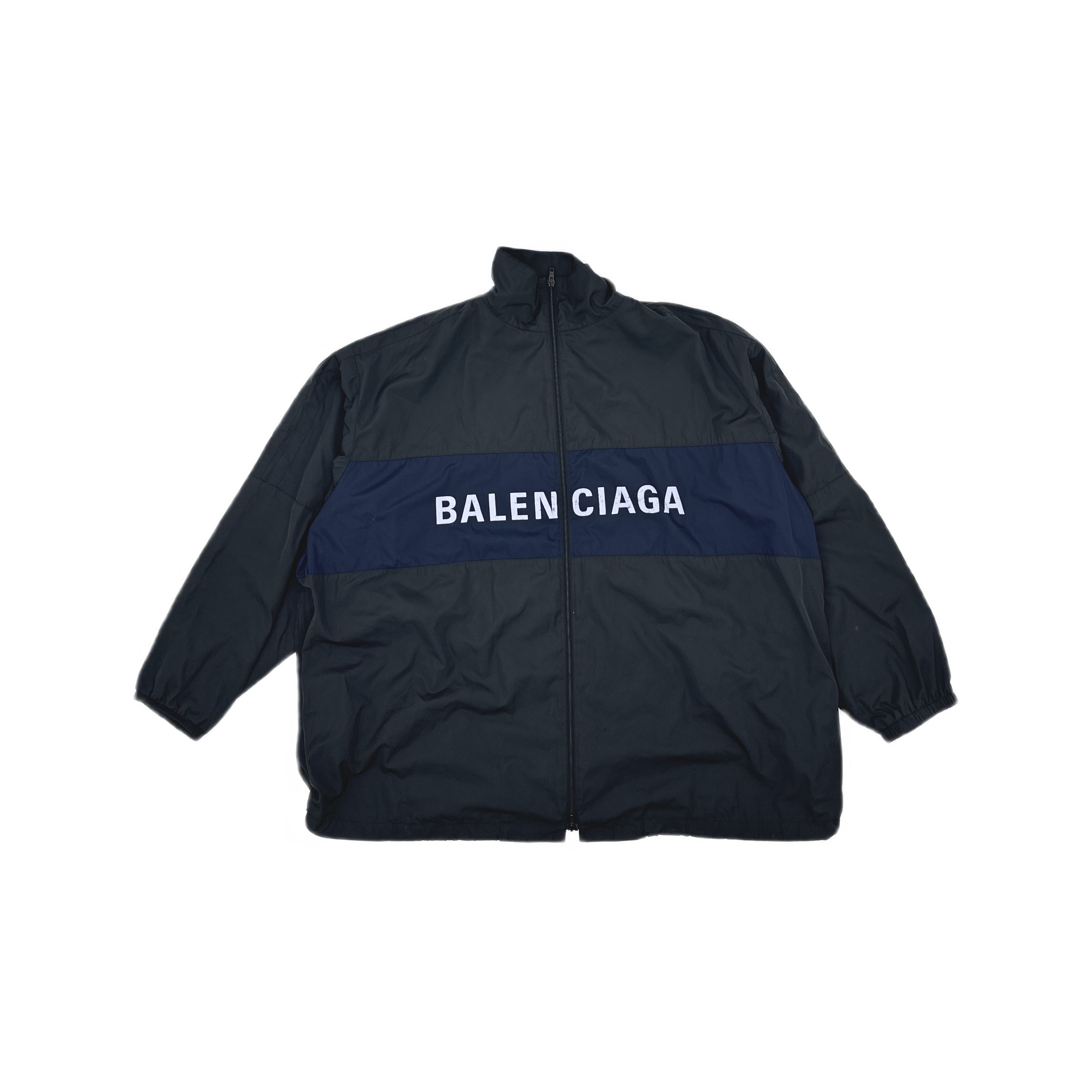Balenciaga Balenciaga Logo Colorblock Track Jacket XS Size XS / US 0-2 / IT 36-38 - 2 Thumbnail