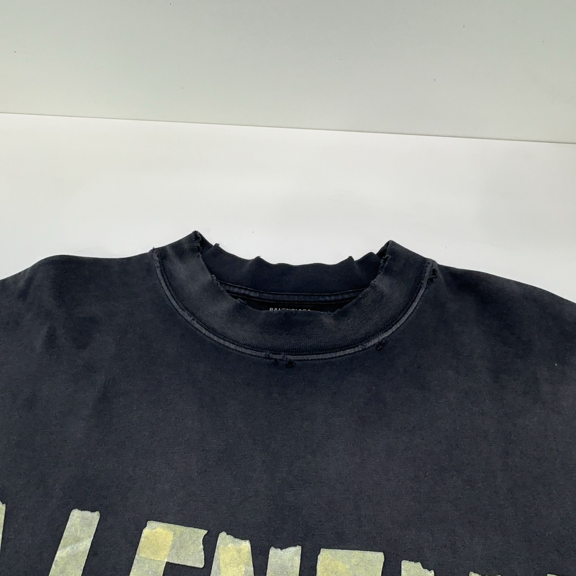 Balenciaga Balenciaga SS23 Tape Logo BB Monogram T-Shirt XS Size US XS / EU 42 / 0 - 9 Thumbnail