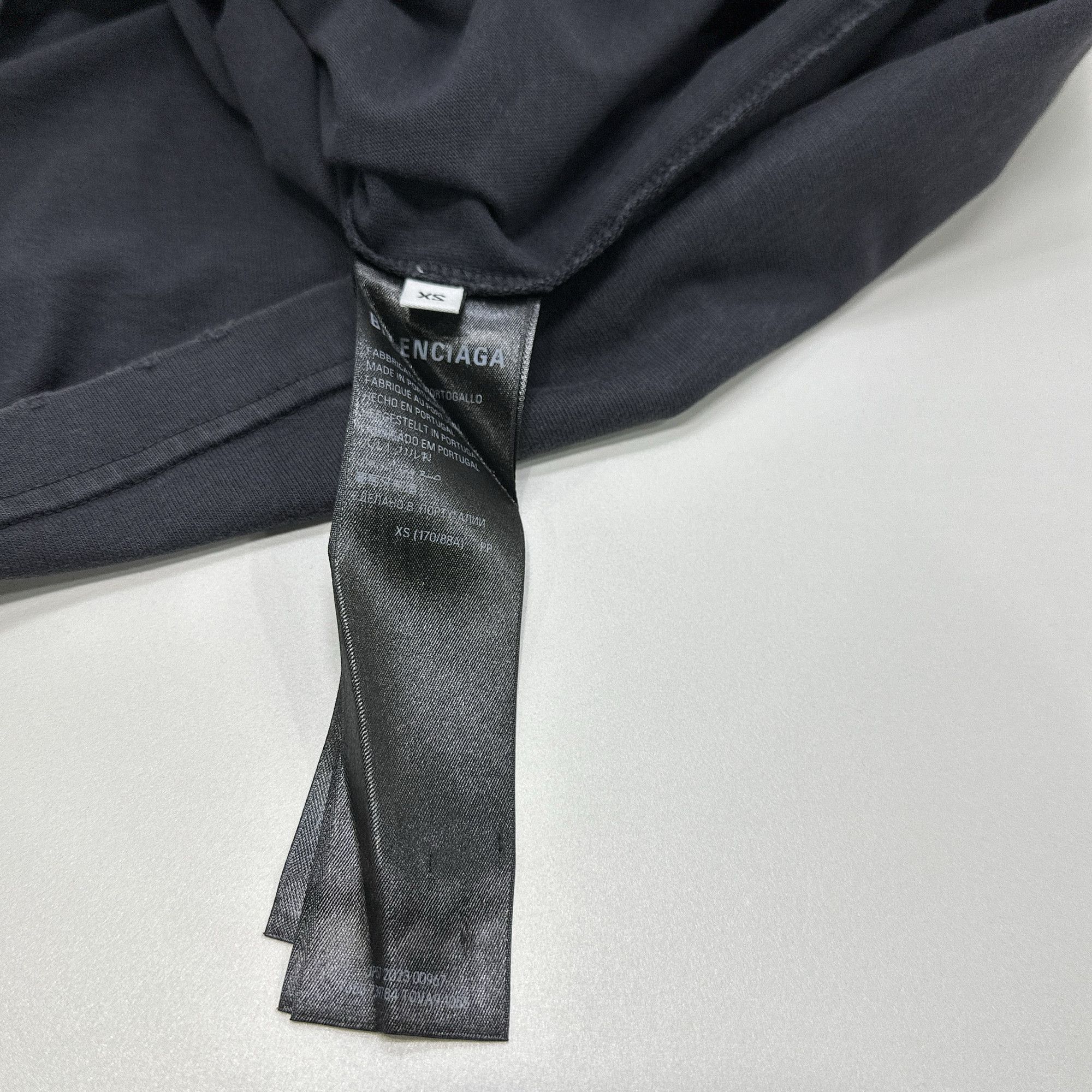 Balenciaga Balenciaga SS23 Tape Logo BB Monogram T-Shirt XS Size US XS / EU 42 / 0 - 7 Thumbnail
