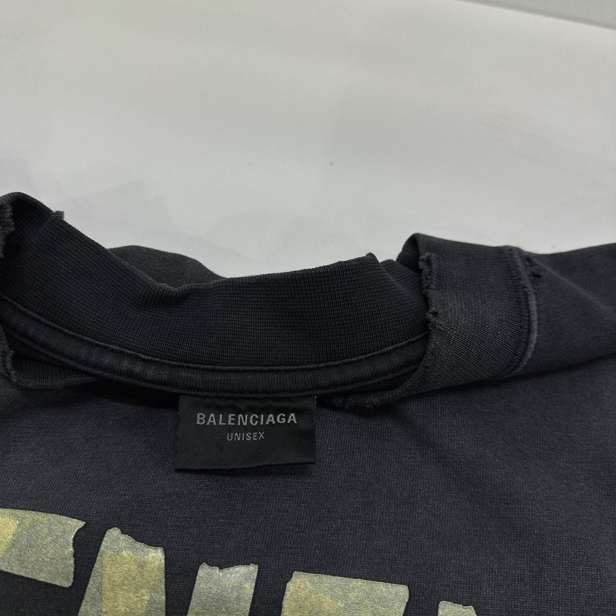 Balenciaga Balenciaga SS23 Tape Logo BB Monogram T-Shirt XS Size US XS / EU 42 / 0 - 4 Thumbnail