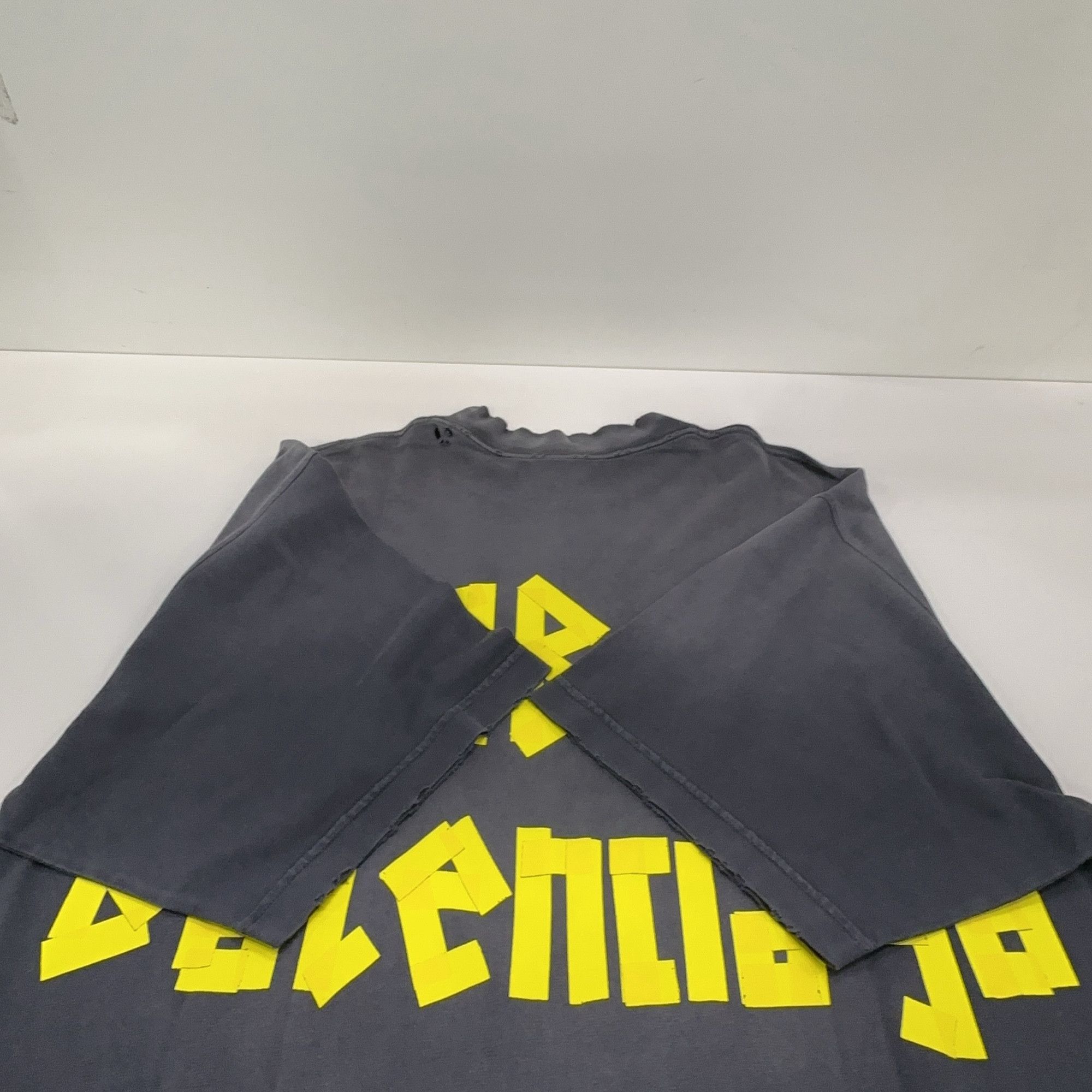 Balenciaga Balenciaga SS23 Tape Logo BB Monogram T-Shirt XS Size US XS / EU 42 / 0 - 15 Thumbnail