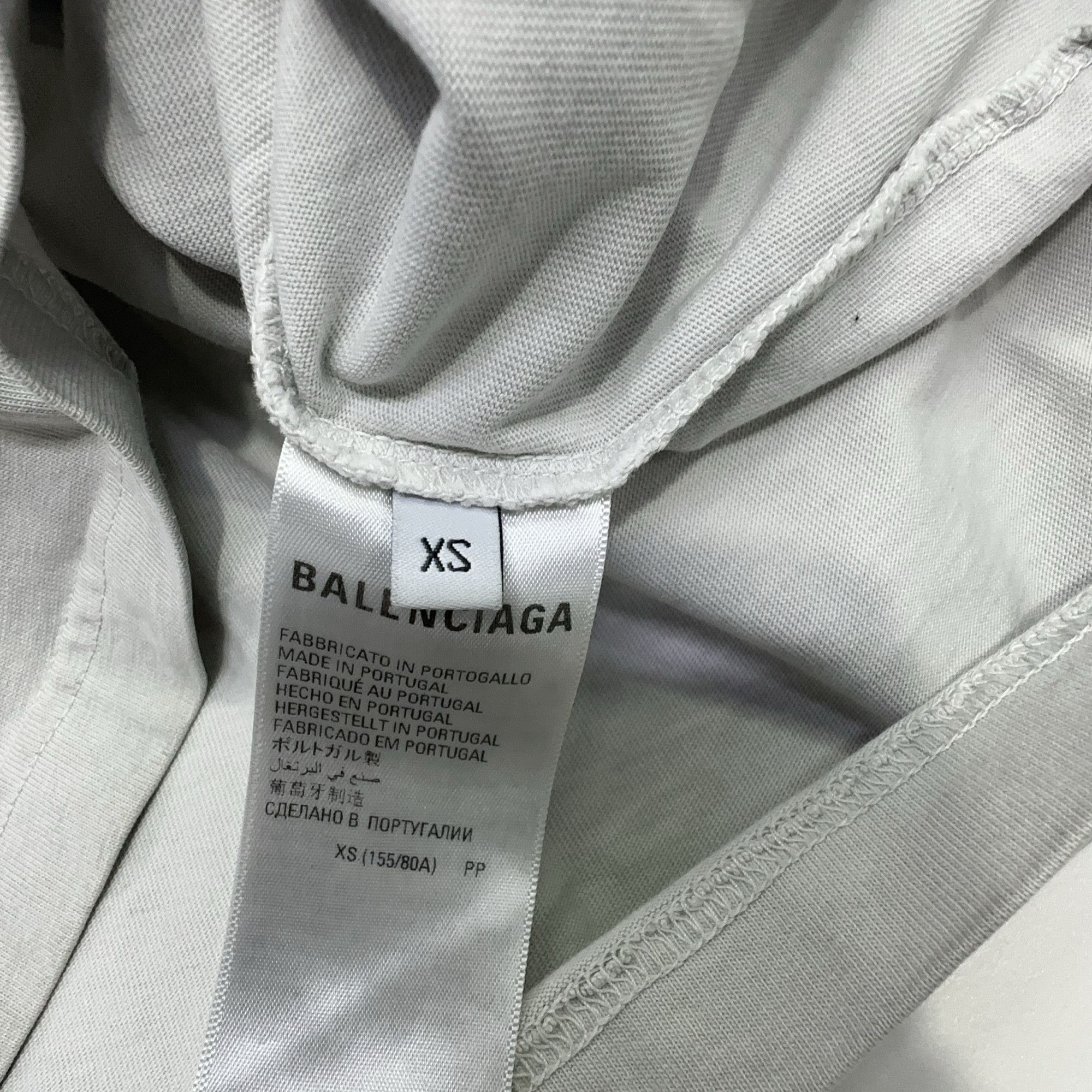 Balenciaga Balenciaga Vintage Logo T-Shirt XS Size US XS / EU 42 / 0 - 5 Thumbnail