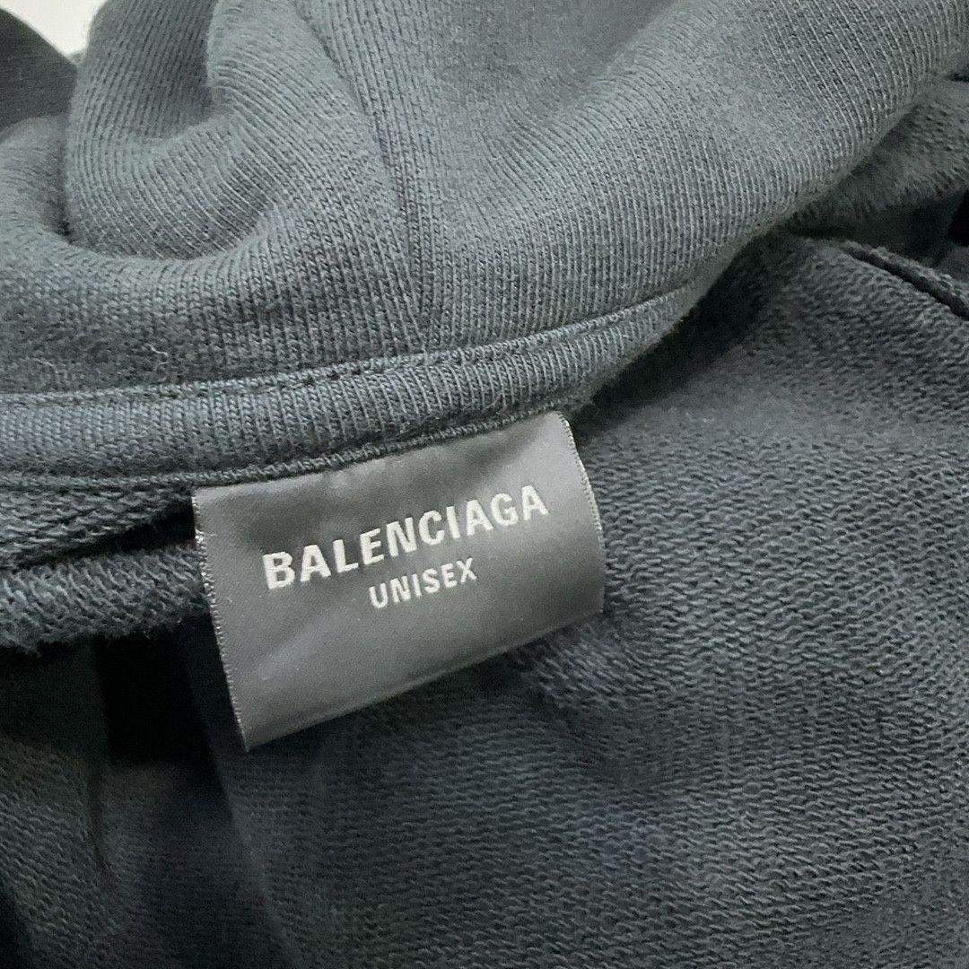 Balenciaga Balenciaga SS23 Solid Zip-Up Hoodie XS Size US XS / EU 42 / 0 - 6 Thumbnail