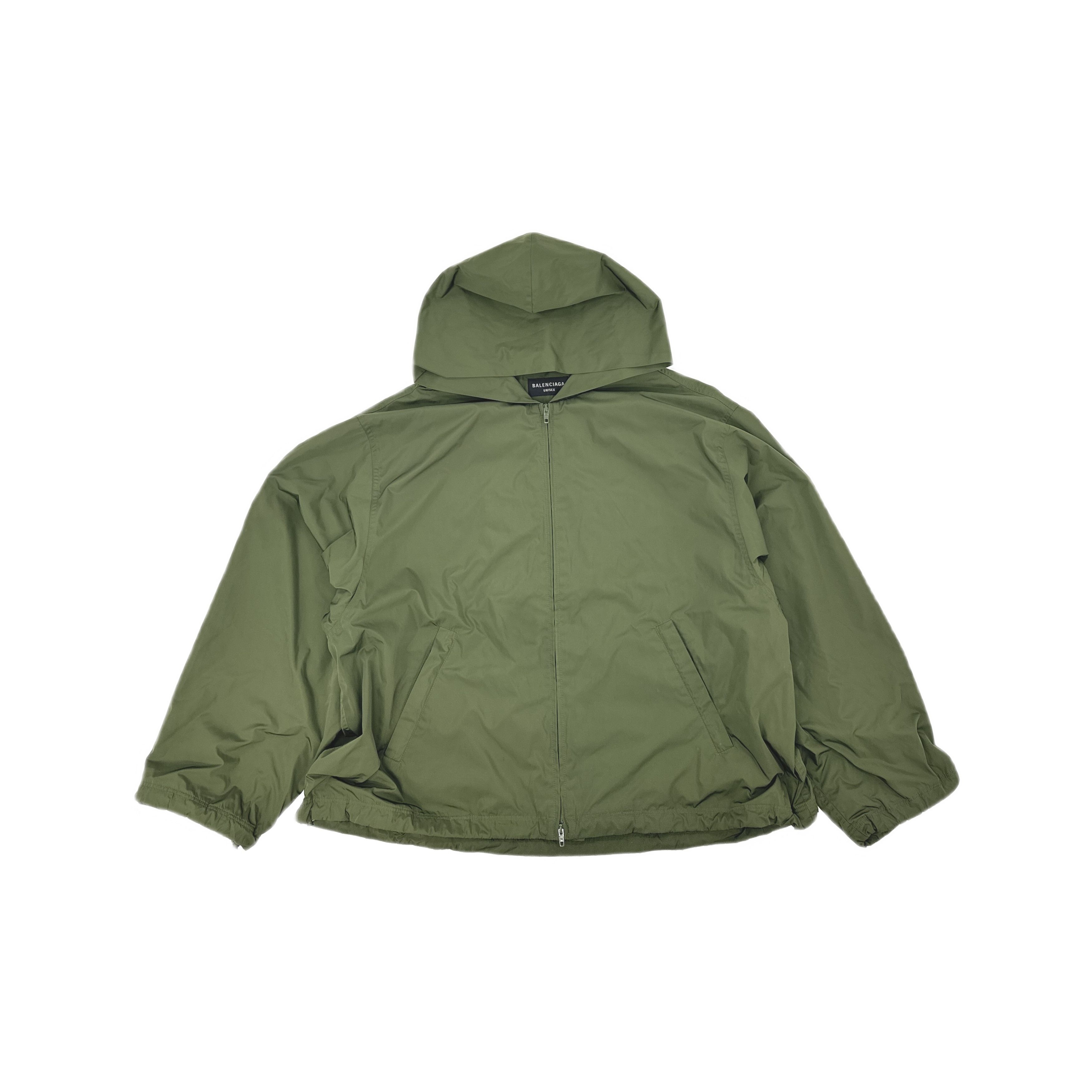 Balenciaga Balenciaga Logo Back FW23 Zip-up Hooded Jacket Size 1 Size US S / EU 44-46 / 1 - 2 Thumbnail