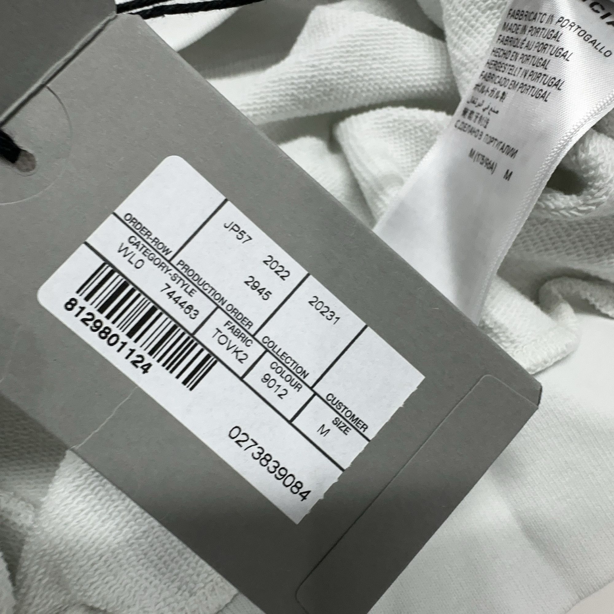 Balenciaga Balenciaga EST. 1917 Graphic Hoodie Size M Size US M / EU 48-50 / 2 - 5 Thumbnail