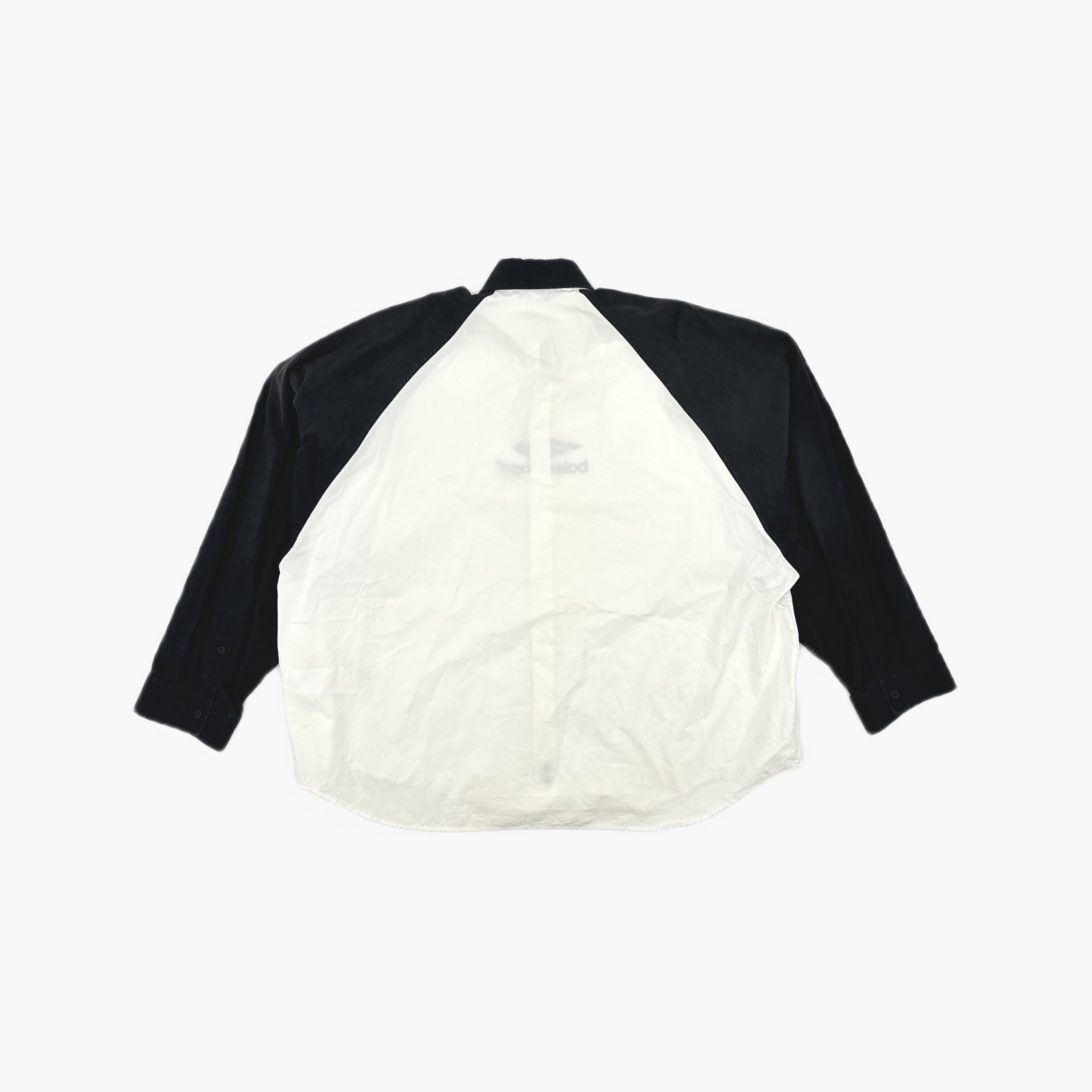 Balenciaga Balenciaga Logo Print Raglan Shirt XXS Size US XXS / EU 40 - 3 Thumbnail