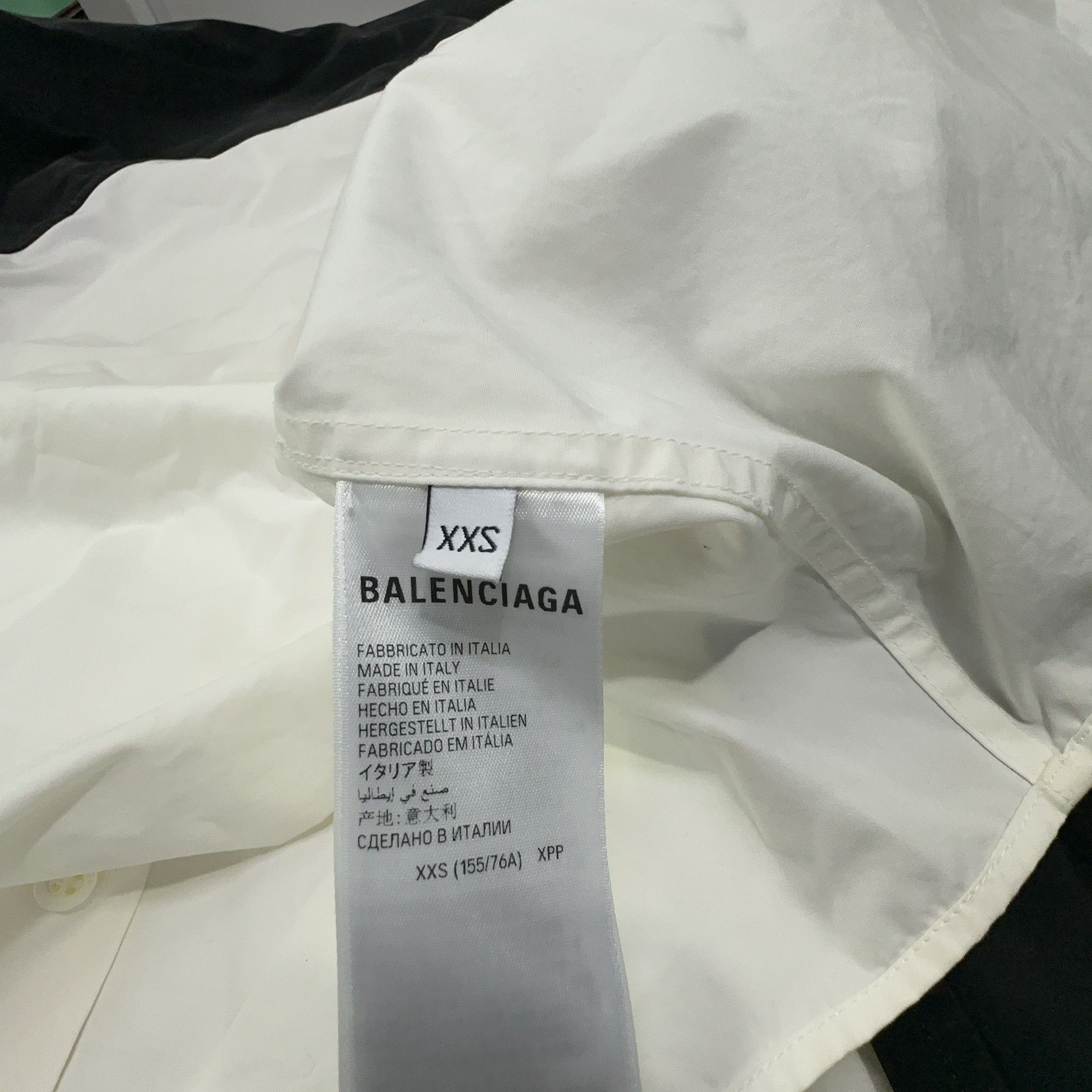 Balenciaga Balenciaga Logo Print Raglan Shirt XXS Size US XXS / EU 40 - 4 Thumbnail