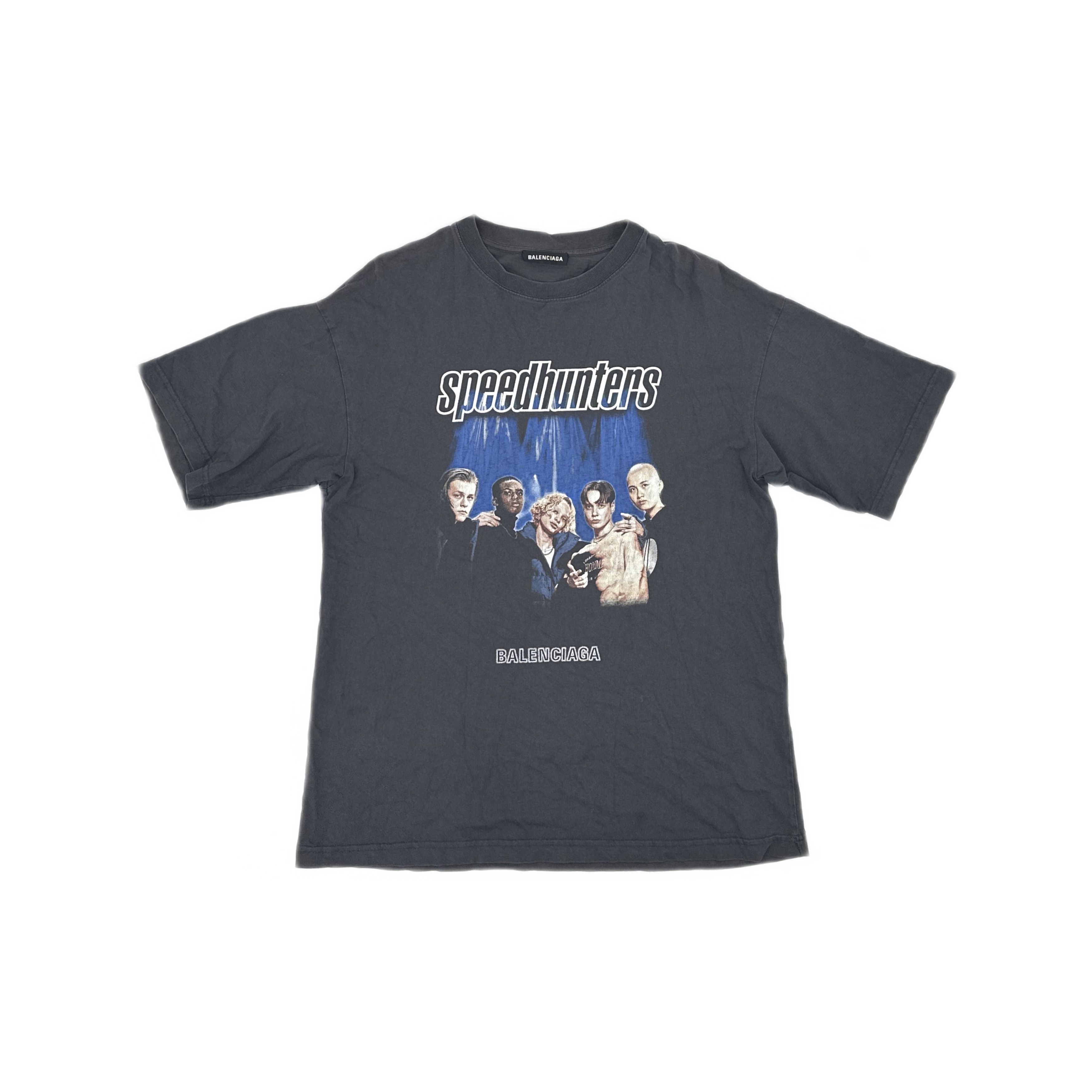 Balenciaga Balenciaga Speedhunters Boys Band T-Shirt XXS Size US XXS / EU 40 - 2 Thumbnail