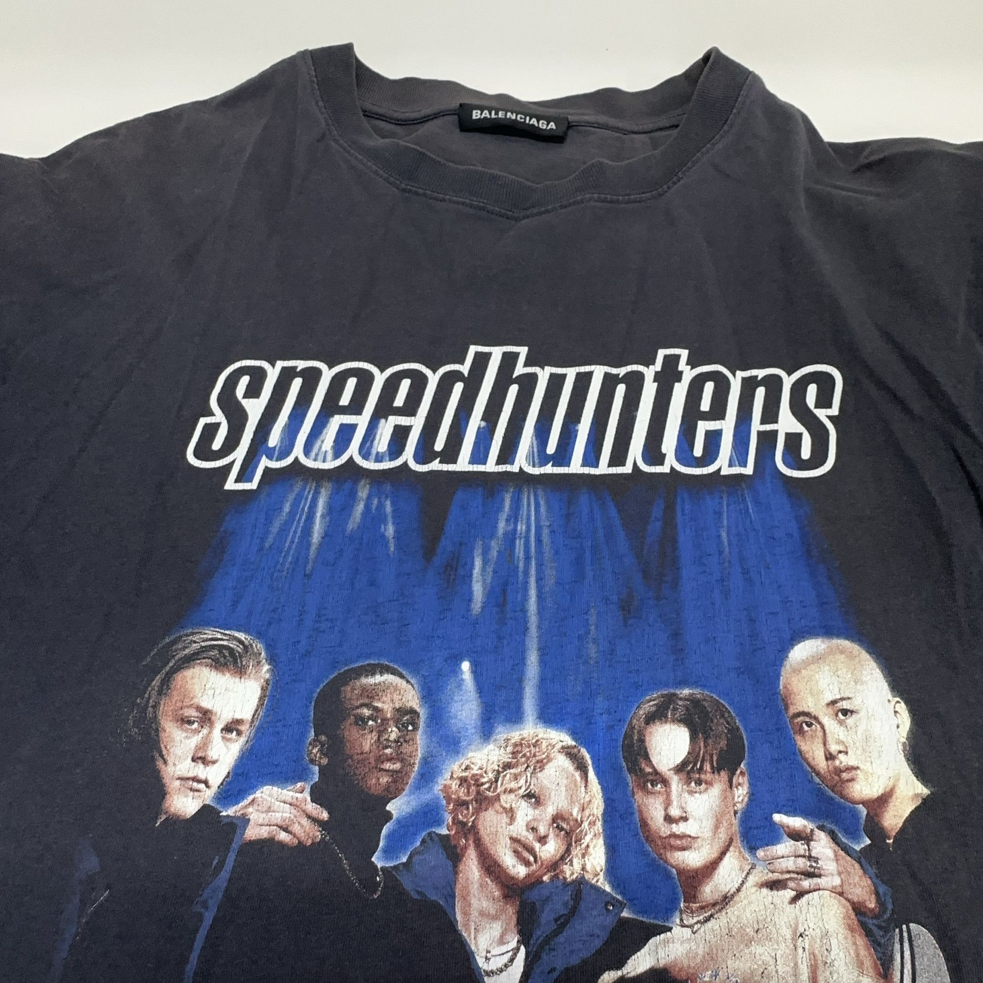 Balenciaga Balenciaga Speedhunters Boys Band T-Shirt XXS Size US XXS / EU 40 - 8 Thumbnail