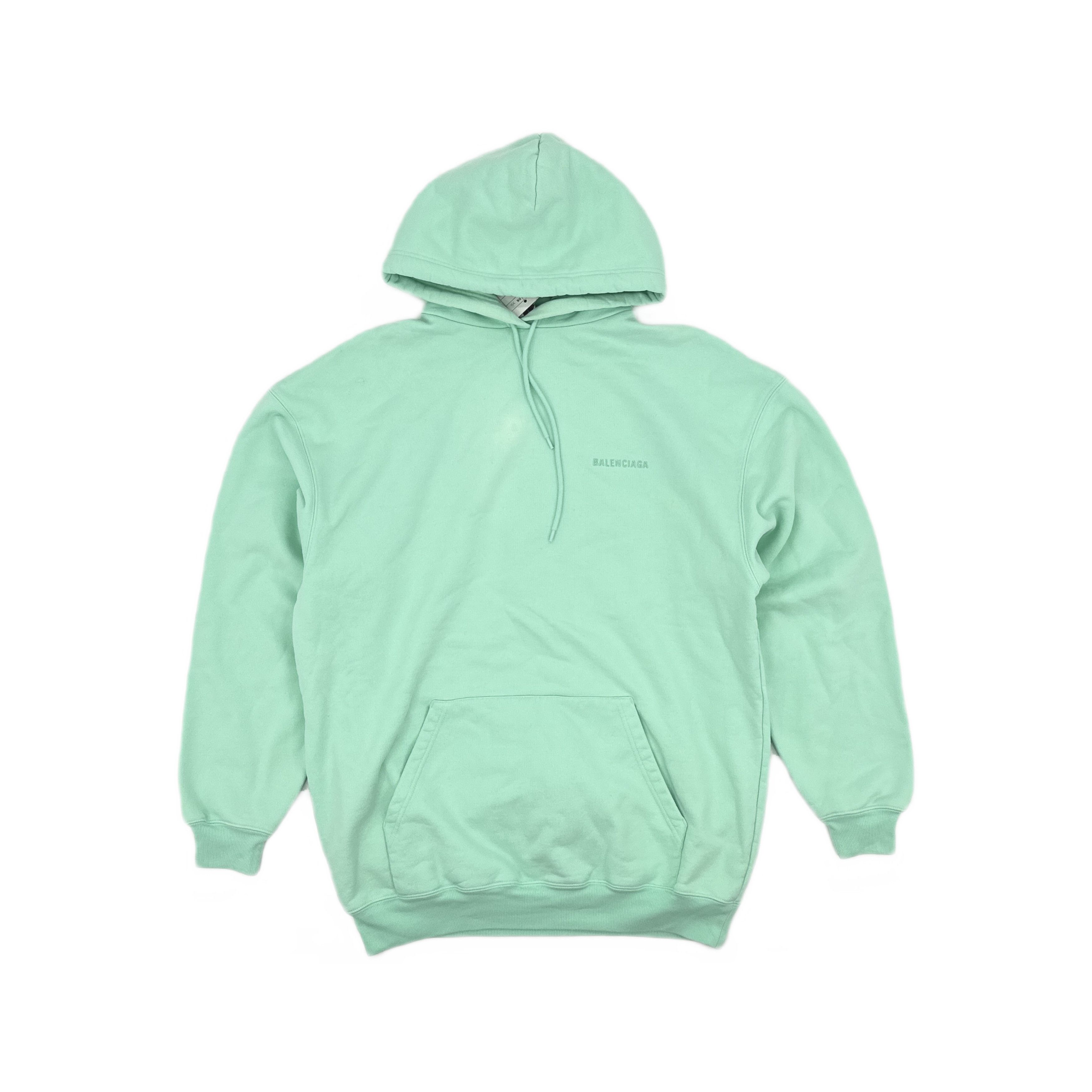 Balenciaga Balenciaga Logo Pullover Hoodie XS Size XS / US 0-2 / IT 36-38 - 2 Thumbnail