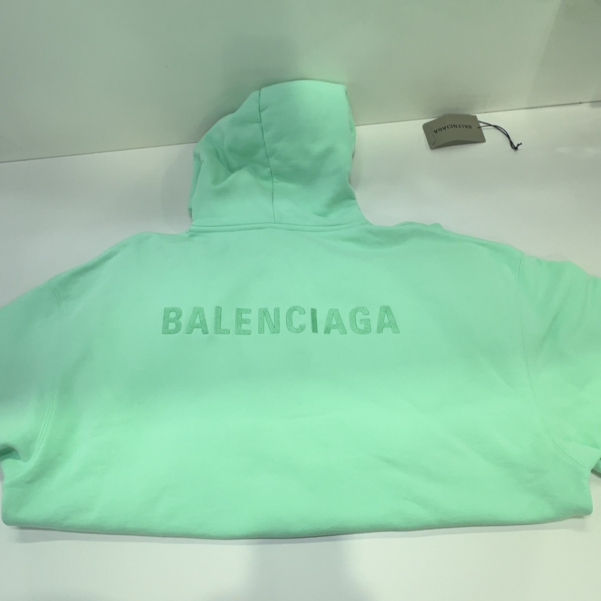 Balenciaga Balenciaga Logo Pullover Hoodie XS Size XS / US 0-2 / IT 36-38 - 14 Thumbnail