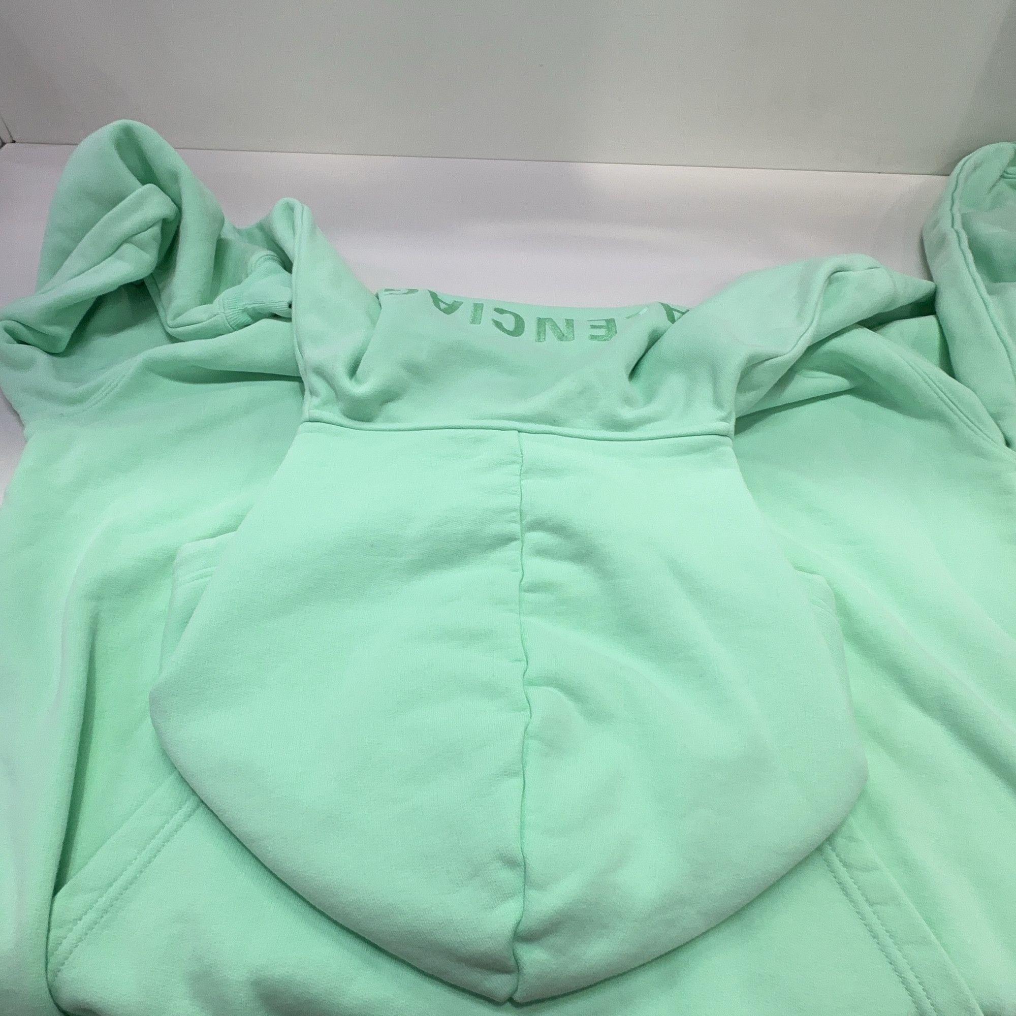 Balenciaga Balenciaga Logo Pullover Hoodie XS Size XS / US 0-2 / IT 36-38 - 6 Thumbnail