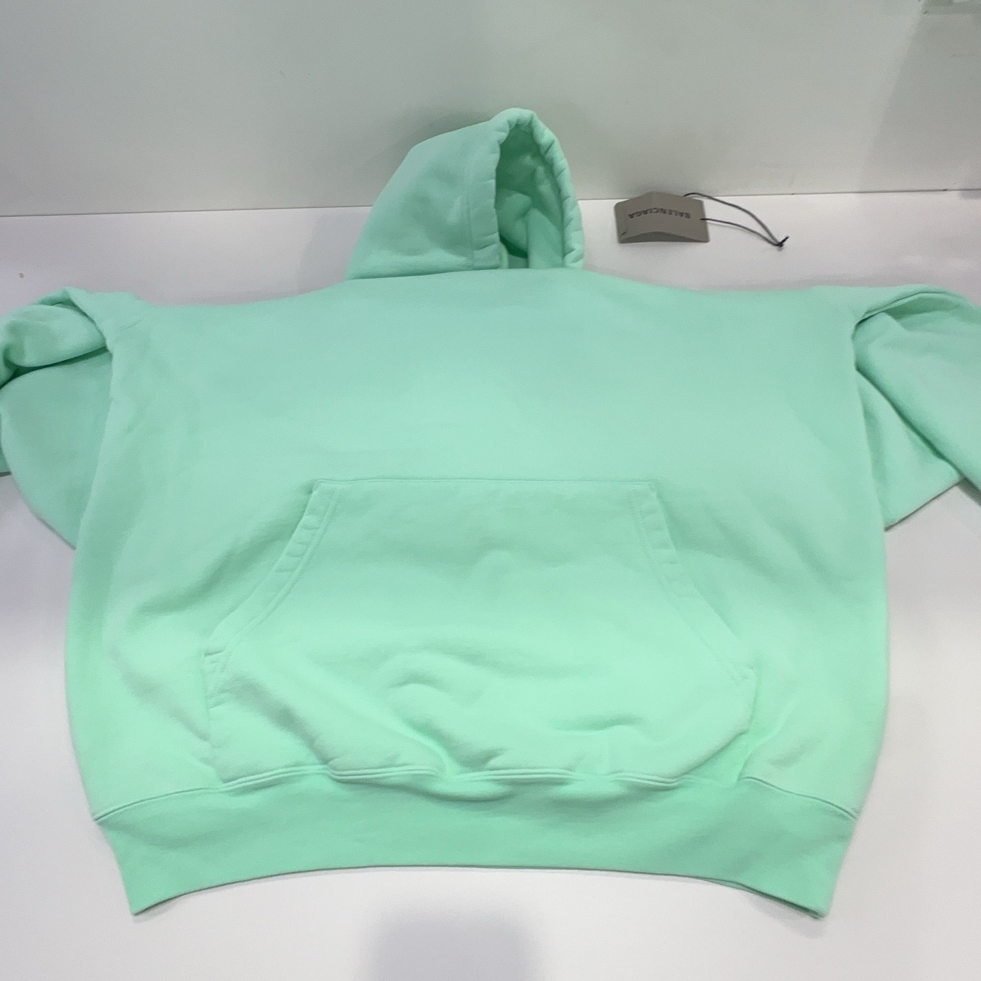 Balenciaga Balenciaga Logo Pullover Hoodie XS Size XS / US 0-2 / IT 36-38 - 10 Thumbnail