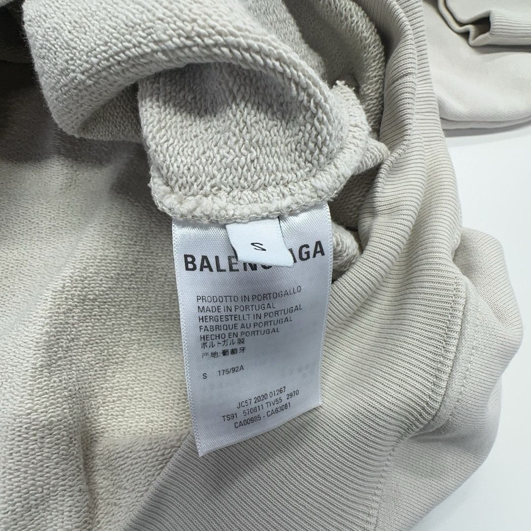 Balenciaga Balenciaga FW21 Logo Hoodie Size S Size US S / EU 44-46 / 1 - 4 Thumbnail