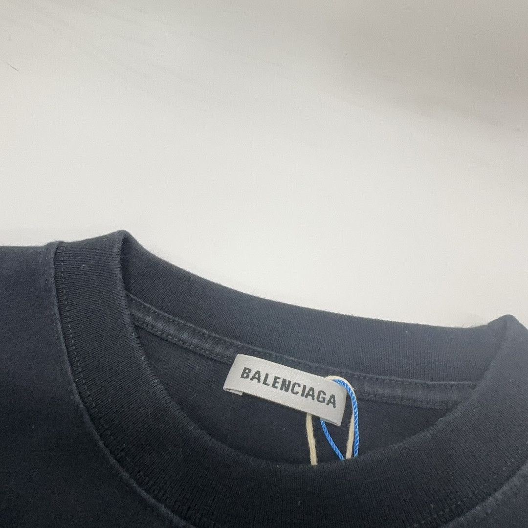 Balenciaga Balenciaga Political Campaign Logo T-Shirt L Size L / US 10 / IT 46 - 6 Thumbnail