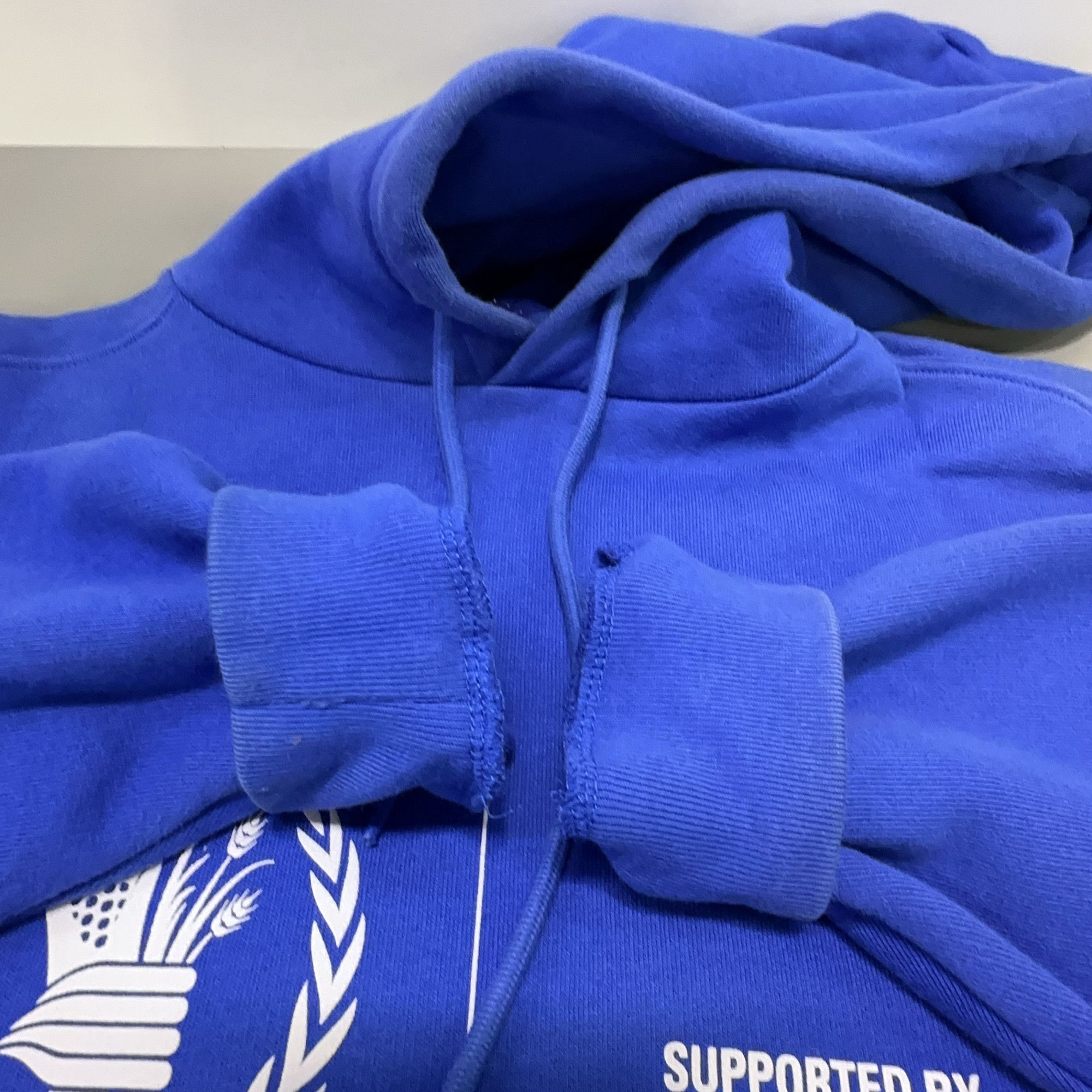 Balenciaga Balenciaga WFP Logo Print Hoodie XS Size US XS / EU 42 / 0 - 7 Thumbnail