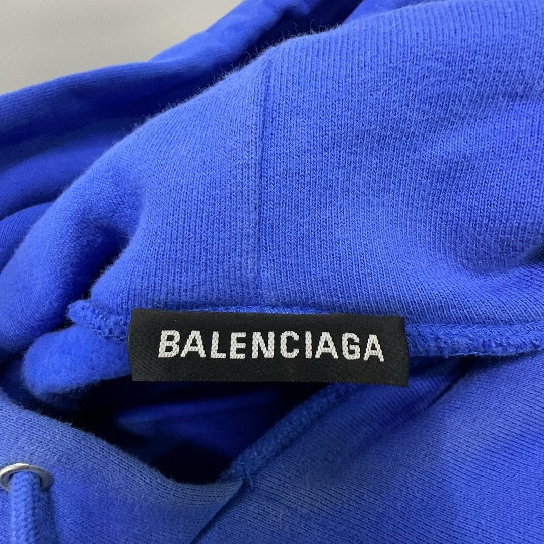 Balenciaga Balenciaga WFP Logo Print Hoodie XS Size US XS / EU 42 / 0 - 4 Thumbnail
