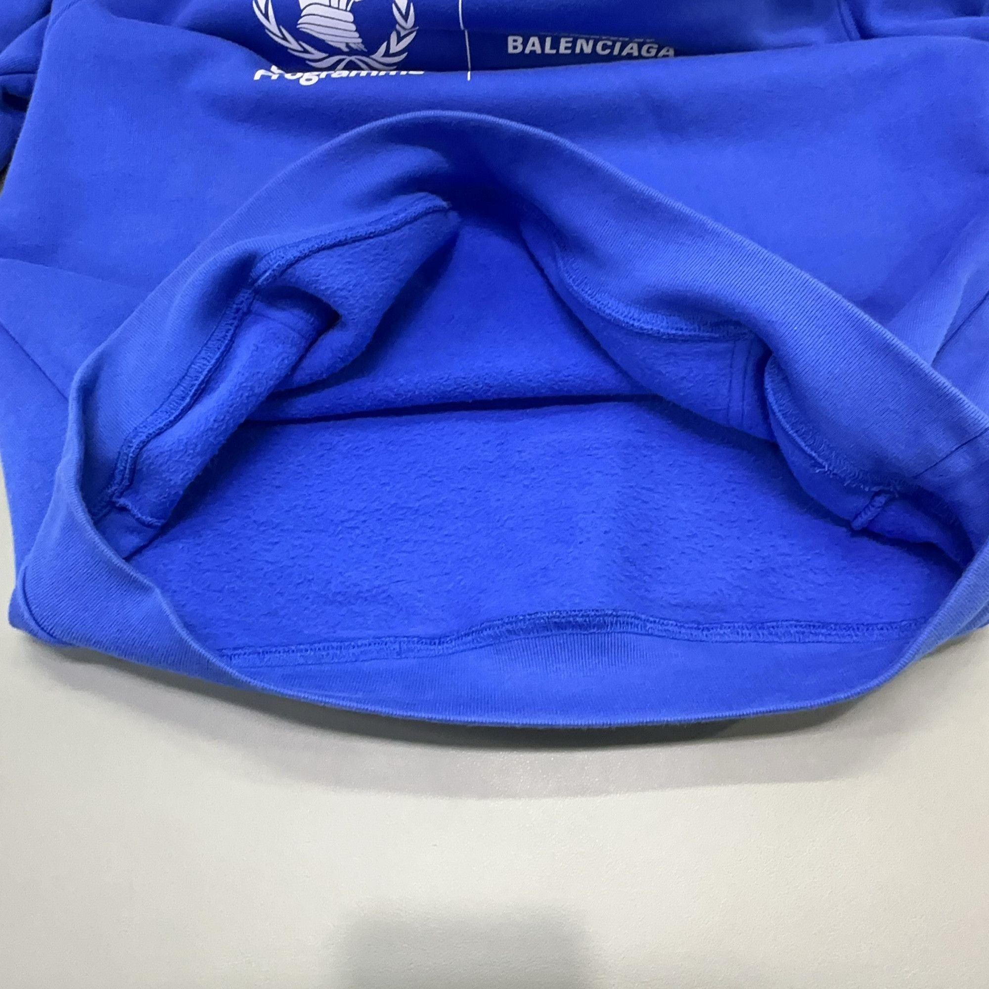 Balenciaga Balenciaga WFP Logo Print Hoodie XS Size US XS / EU 42 / 0 - 12 Thumbnail